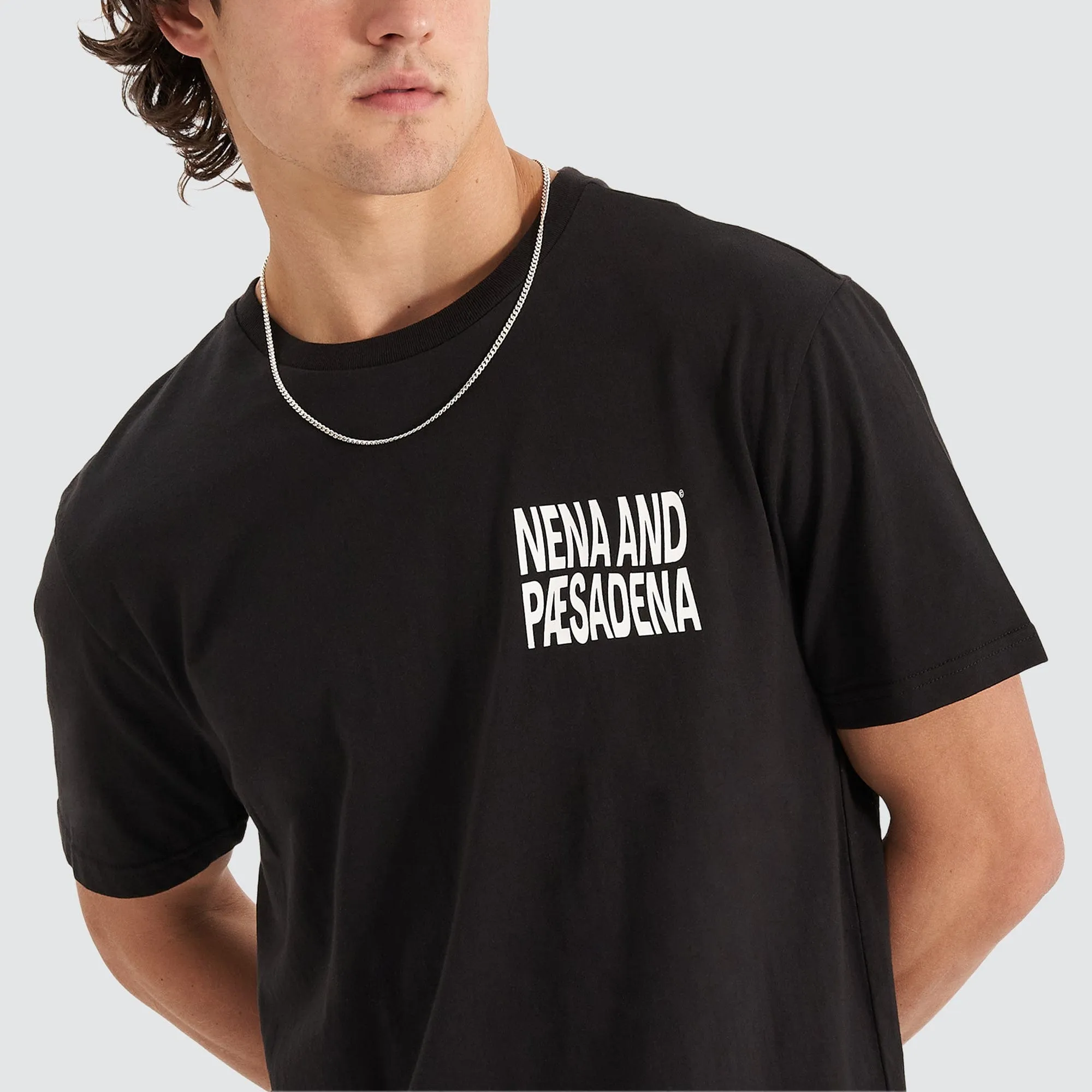 Redeemer Scoop Back Tee Jet Black sold by Nena and Pasadena product image thumbnail 2