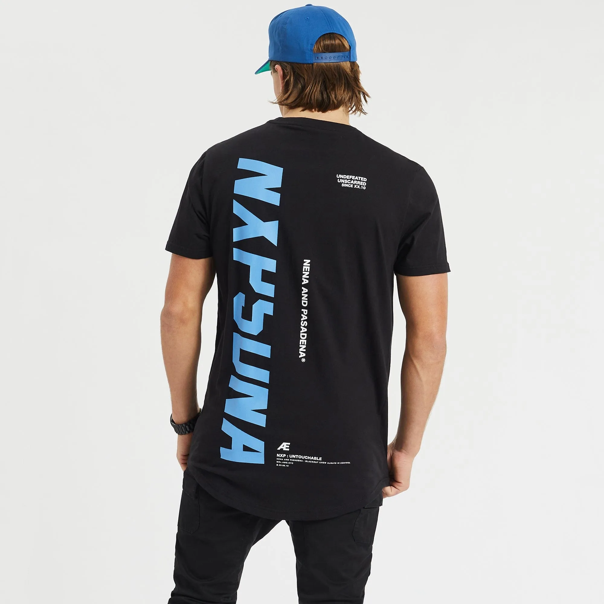 Remedy Cape Back T-Shirt Jet Black sold by Nena and Pasadena product image thumbnail 3