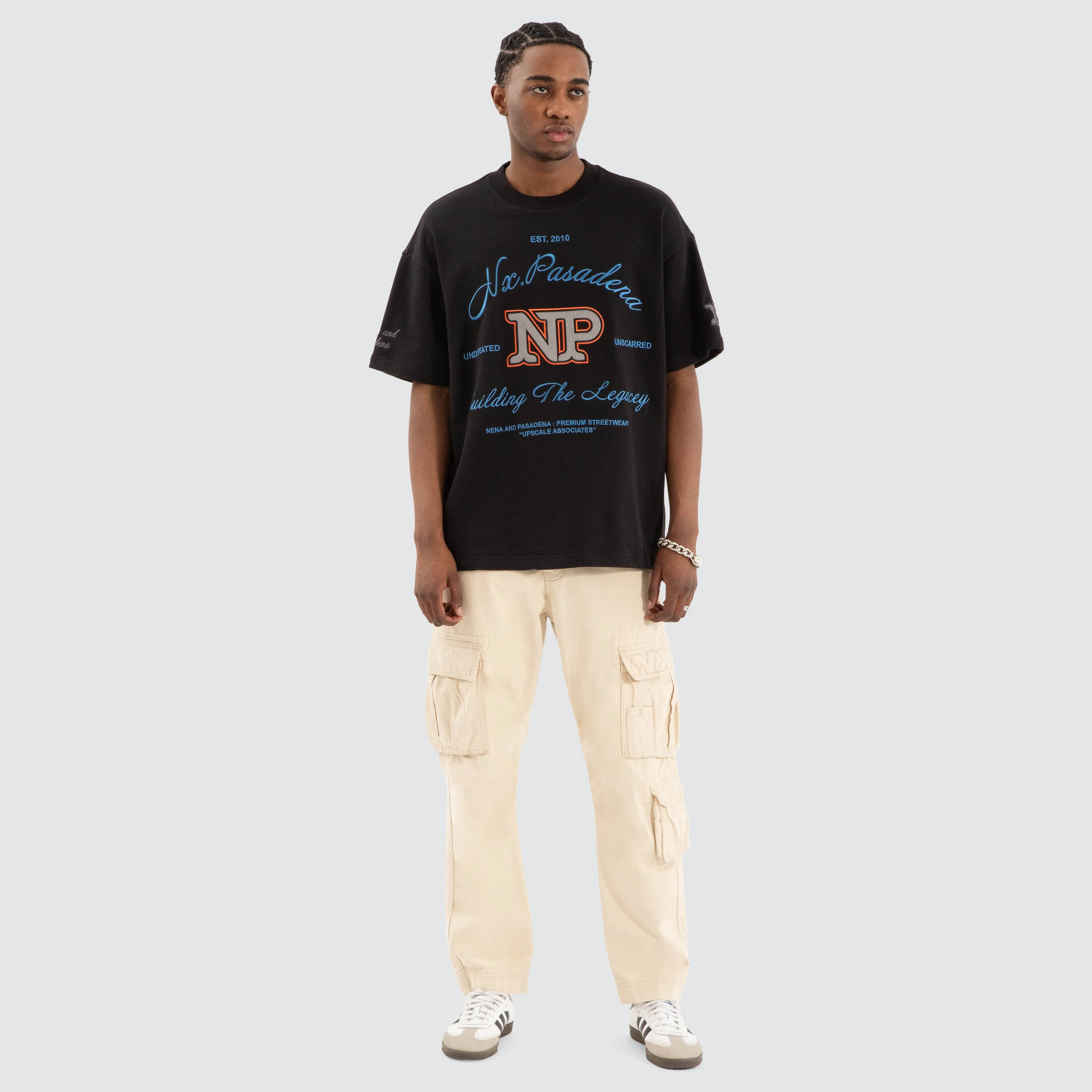 Legacy Loopback Raptor Tee Jet Black sold by Nena and Pasadena product image thumbnail 2