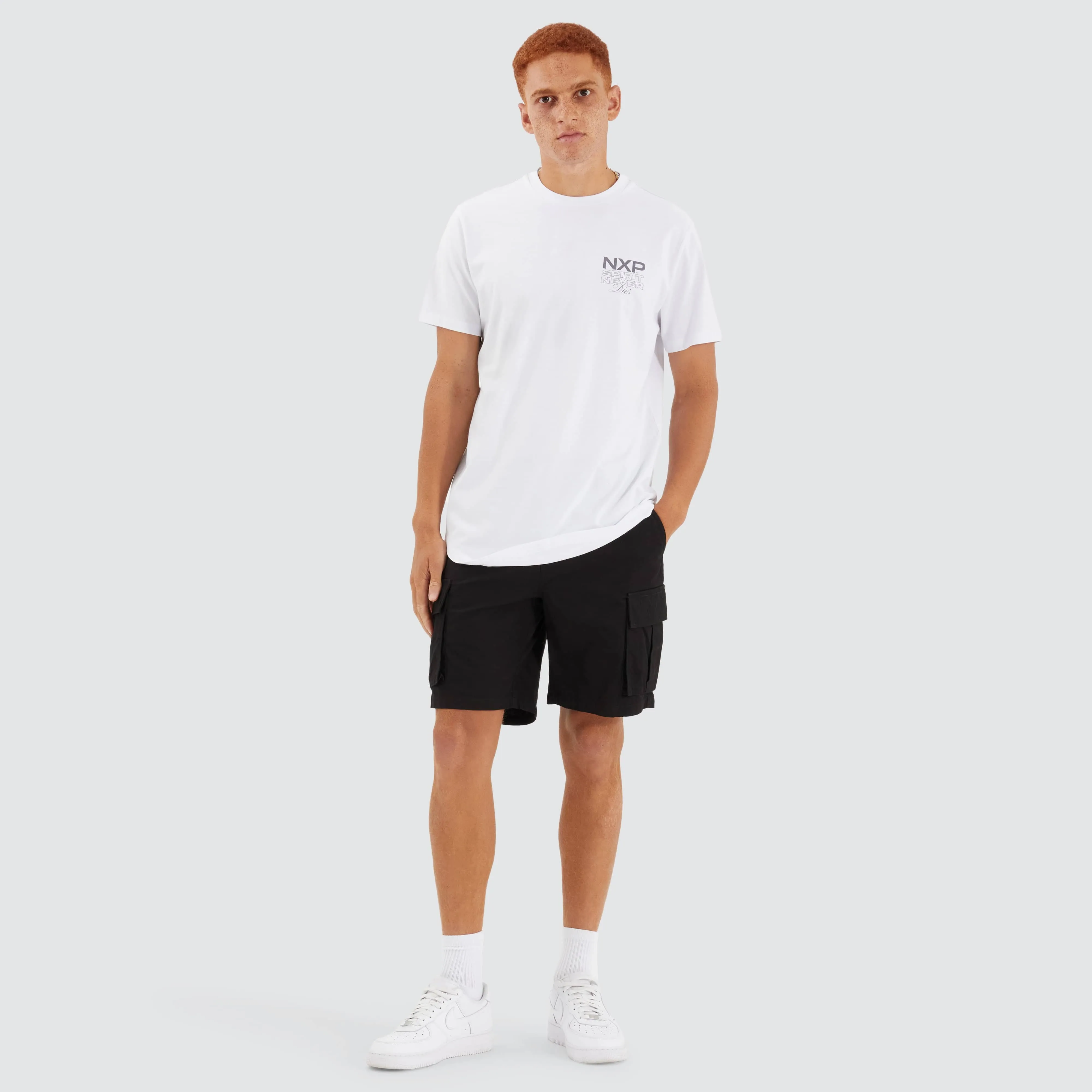 Simulation Dual Curved Tee Optical White sold by Nena and Pasadena product image thumbnail 4