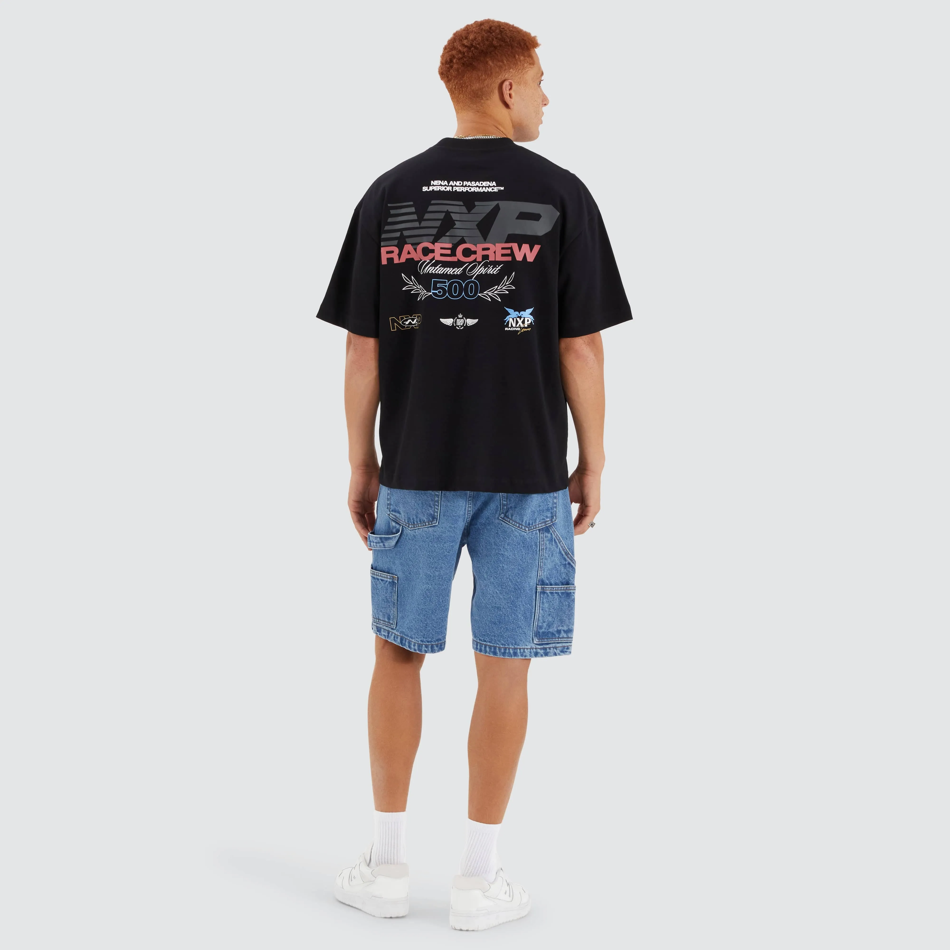 Noble Street Tee Jet Black sold by Nena and Pasadena product image thumbnail 4