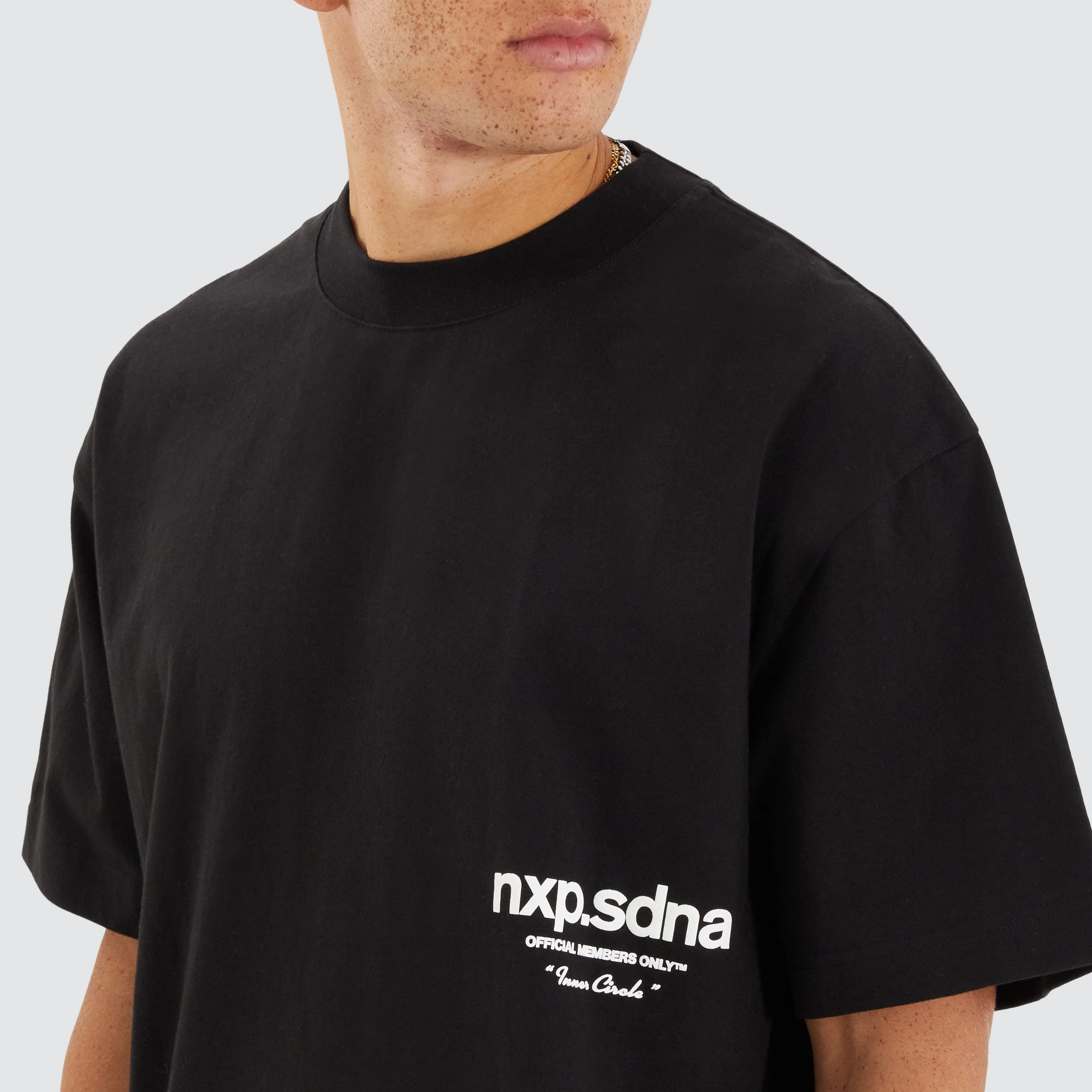 Contagent Street Tee Jet Black sold by Nena and Pasadena product image thumbnail 3