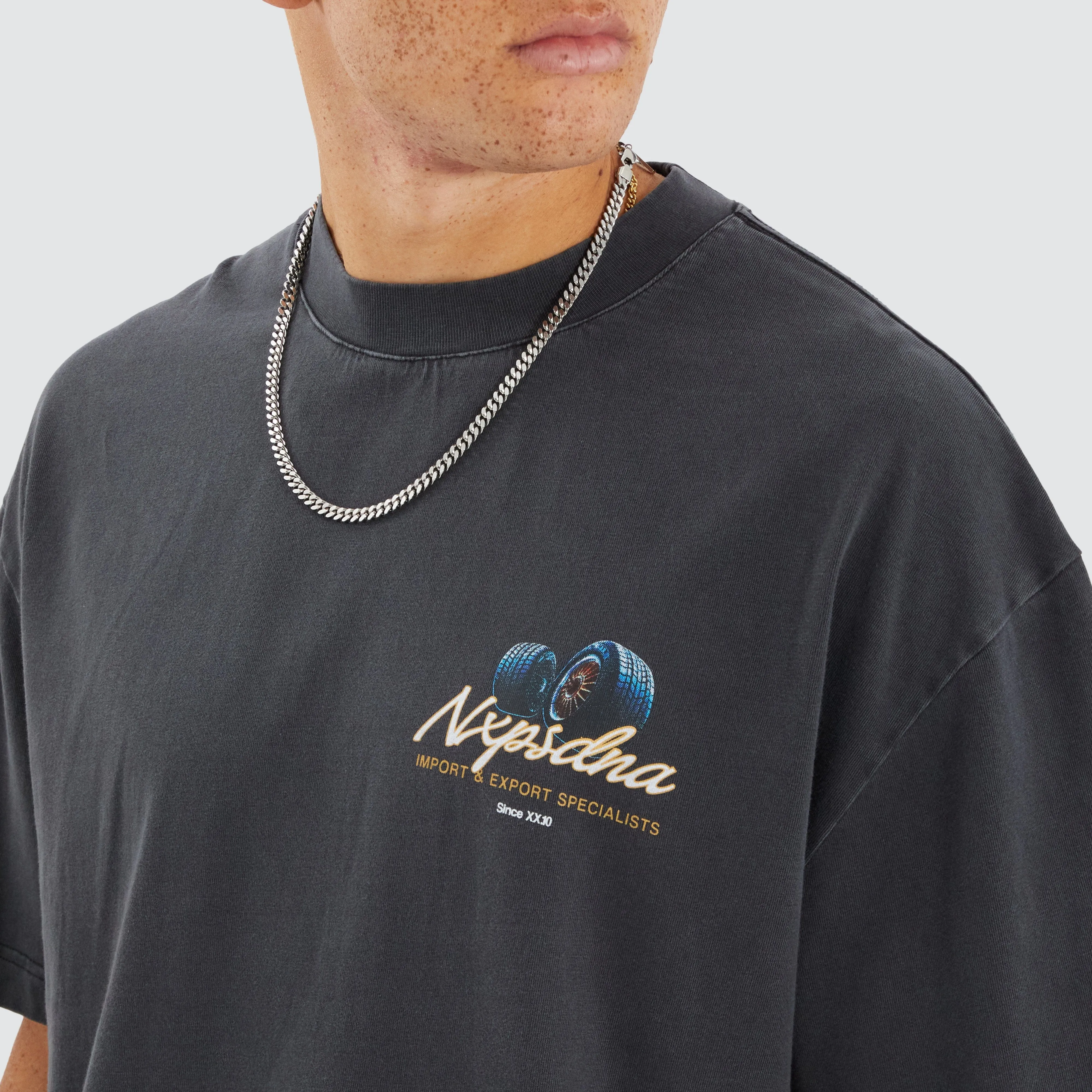 Quadrant Street Tee Pigment Black sold by Nena and Pasadena product image thumbnail 2