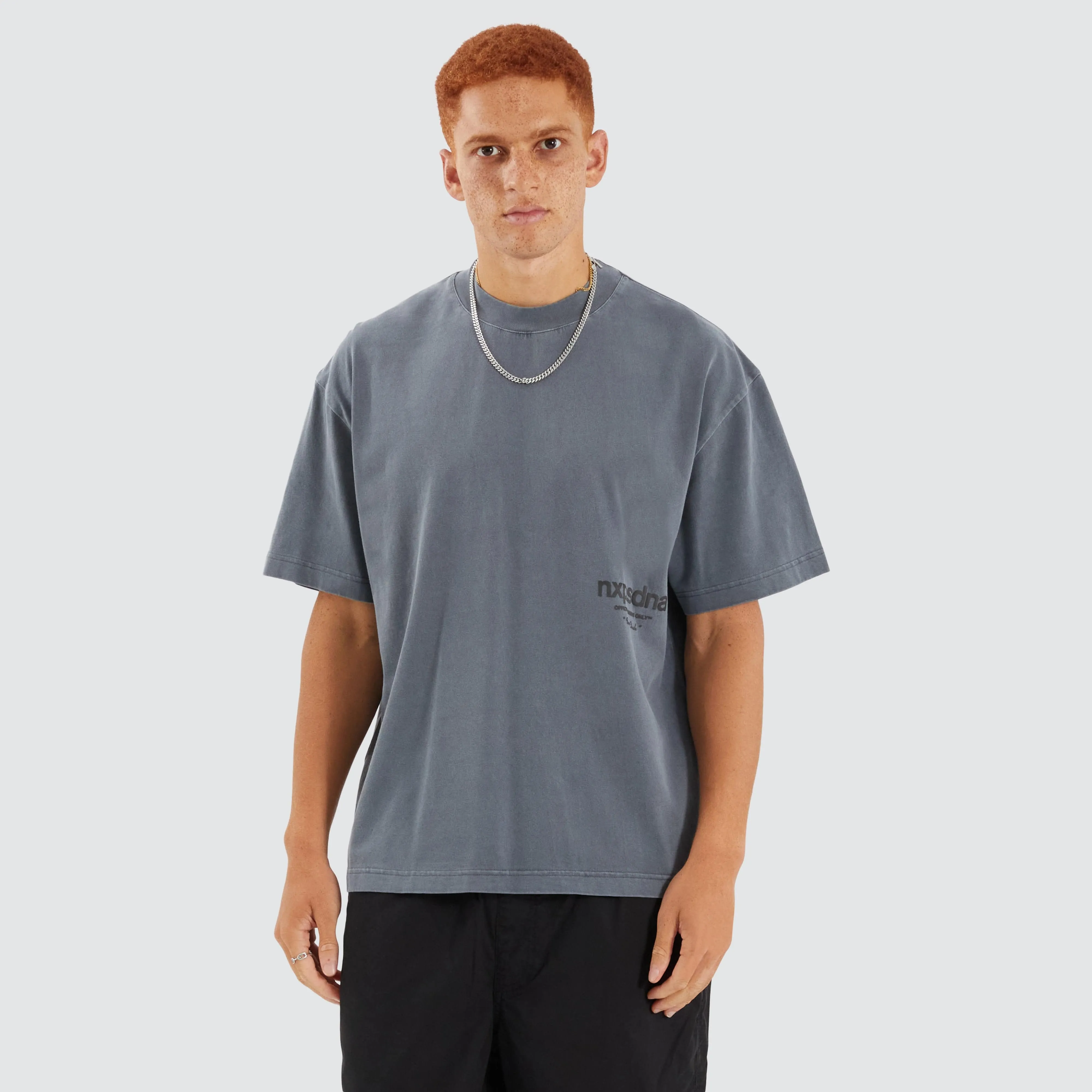 Contagent Street Tee Pigment Charcoal sold by Nena and Pasadena product image thumbnail 2