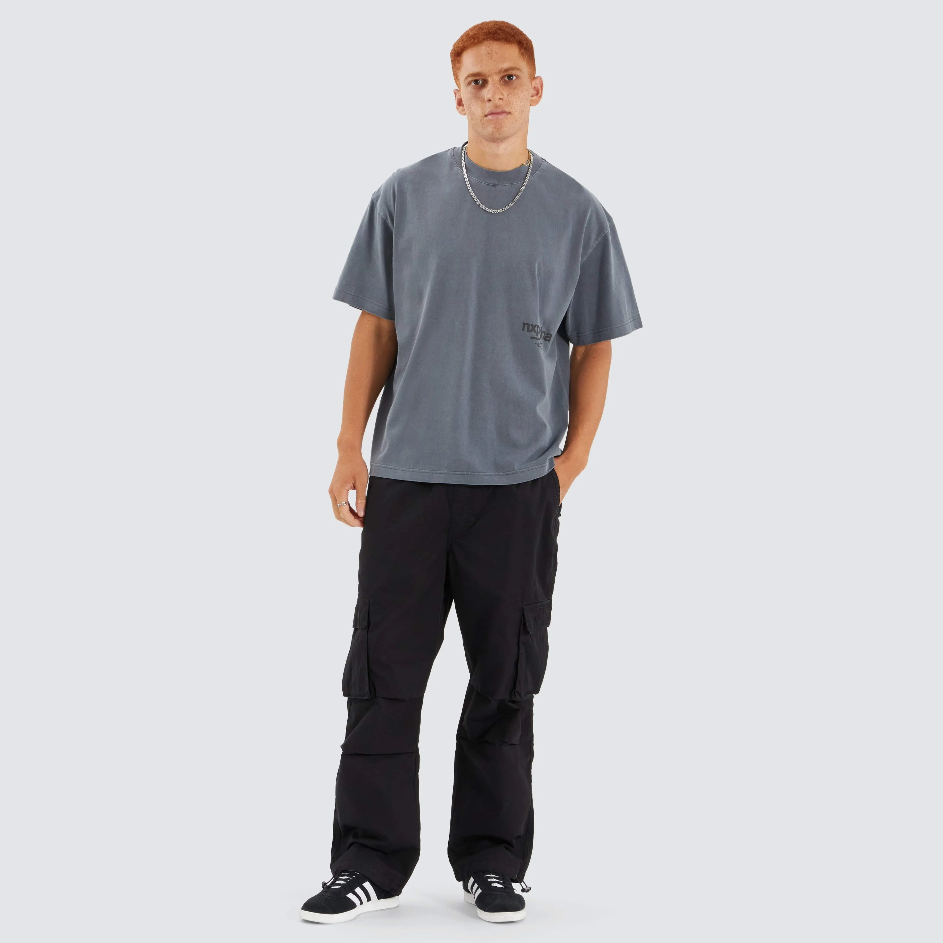 Contagent Street Tee Pigment Charcoal sold by Nena and Pasadena product image thumbnail 4