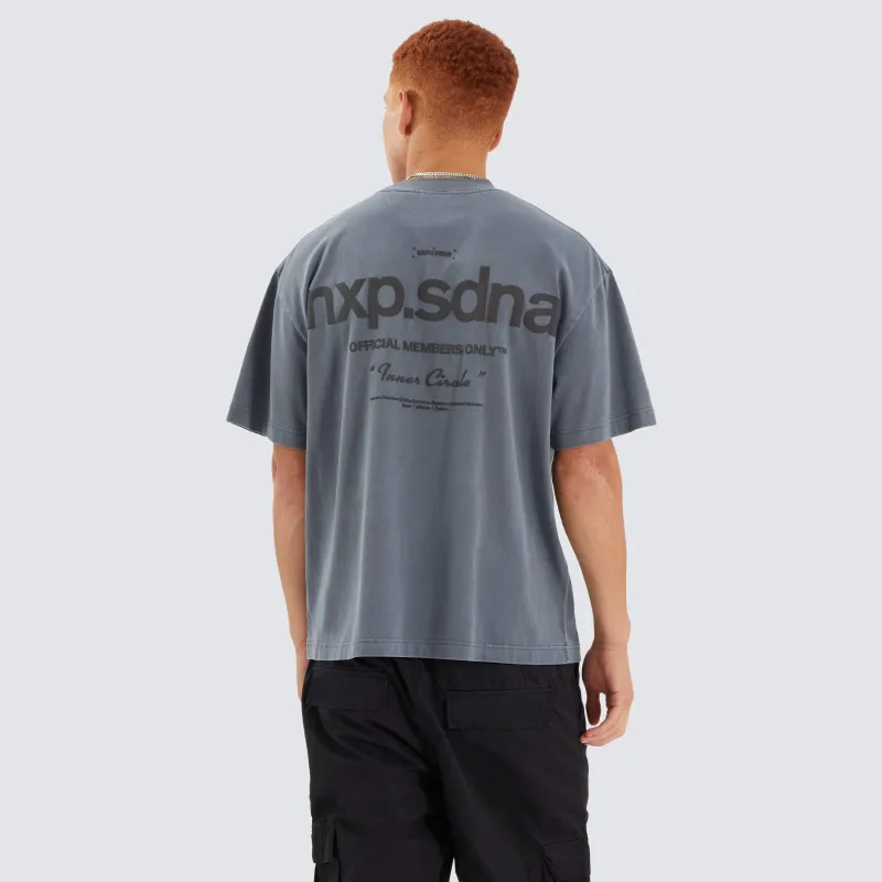 Contagent Street Tee Pigment Charcoal sold by Nena and Pasadena