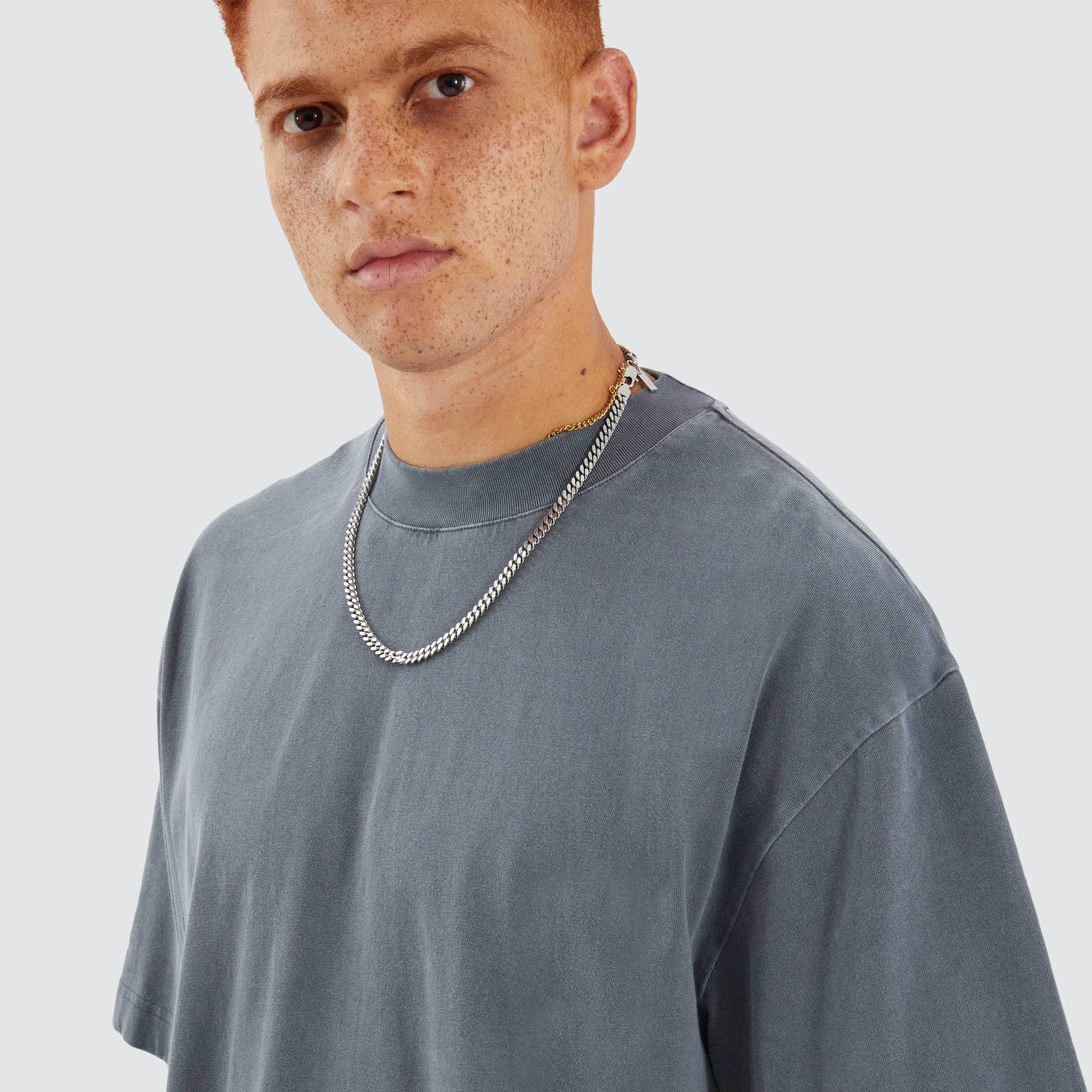 Contagent Street Tee Pigment Charcoal sold by Nena and Pasadena product image thumbnail 3