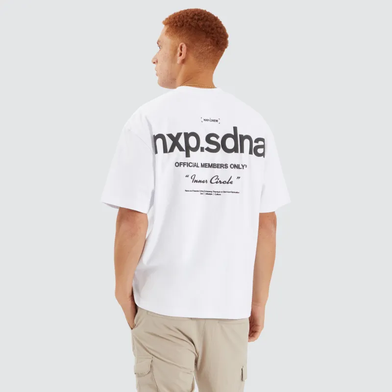 Contagent Street Tee Optical White sold by Nena and Pasadena