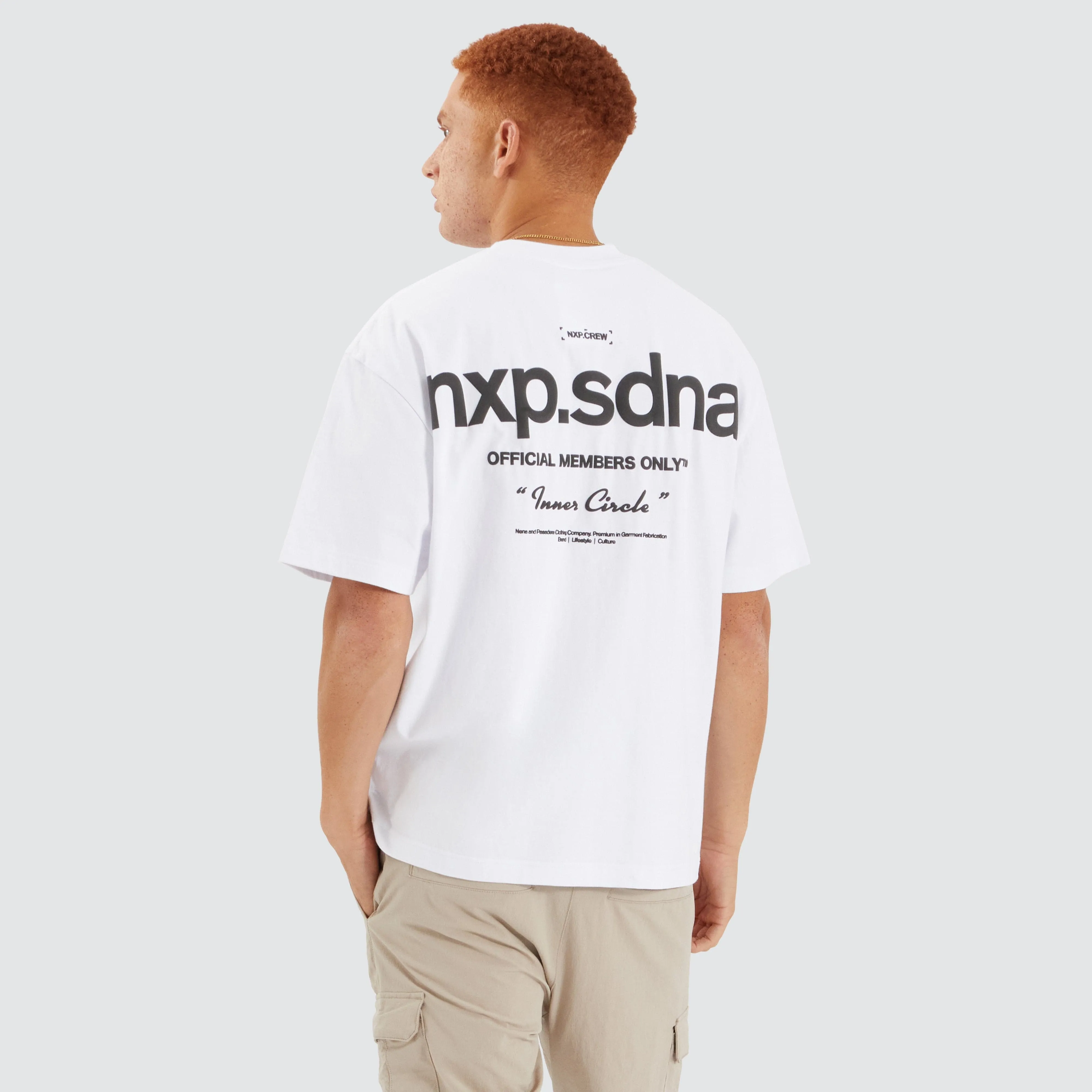 Contagent Street Tee Optical White sold by Nena and Pasadena