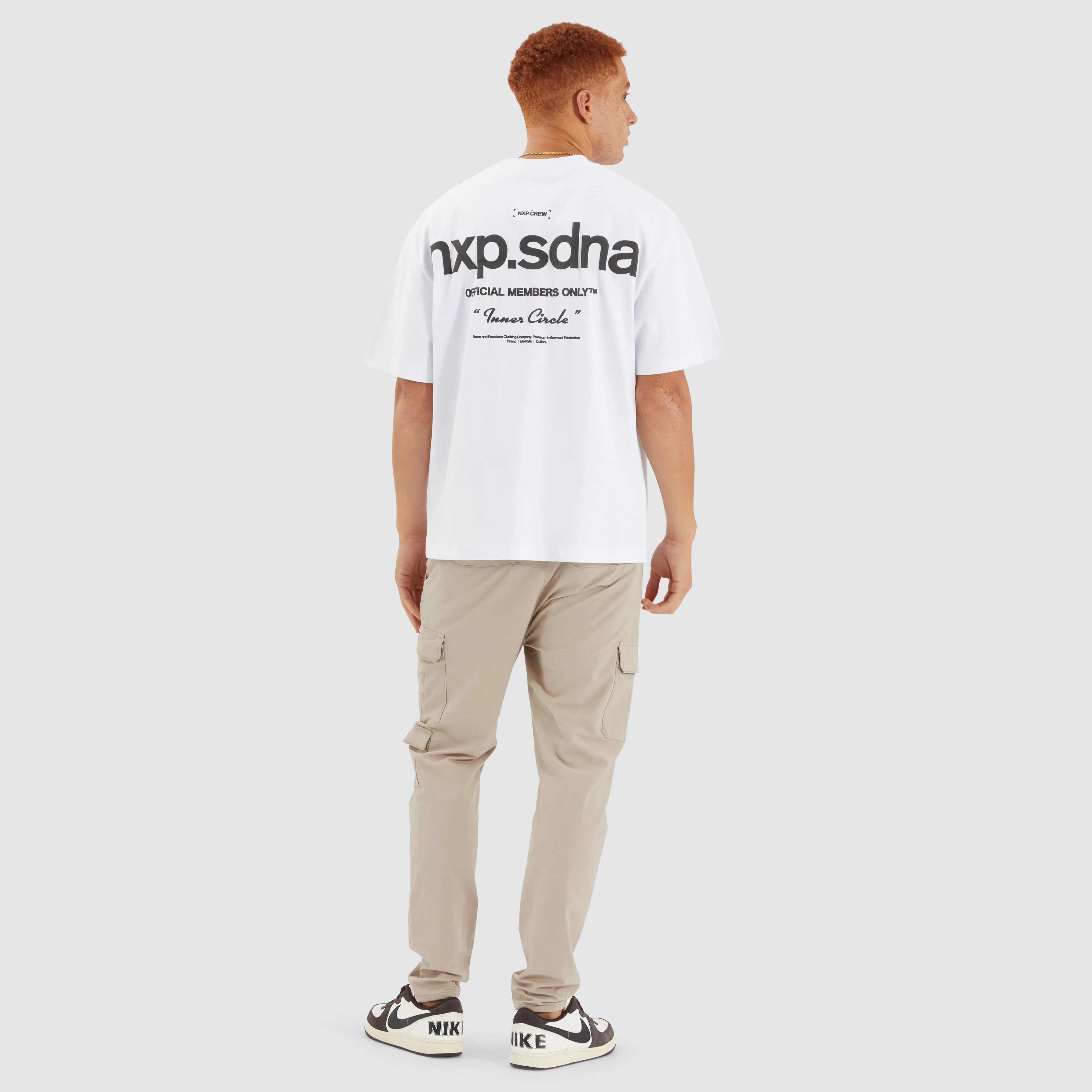 Contagent Street Tee Optical White sold by Nena and Pasadena product image thumbnail 5
