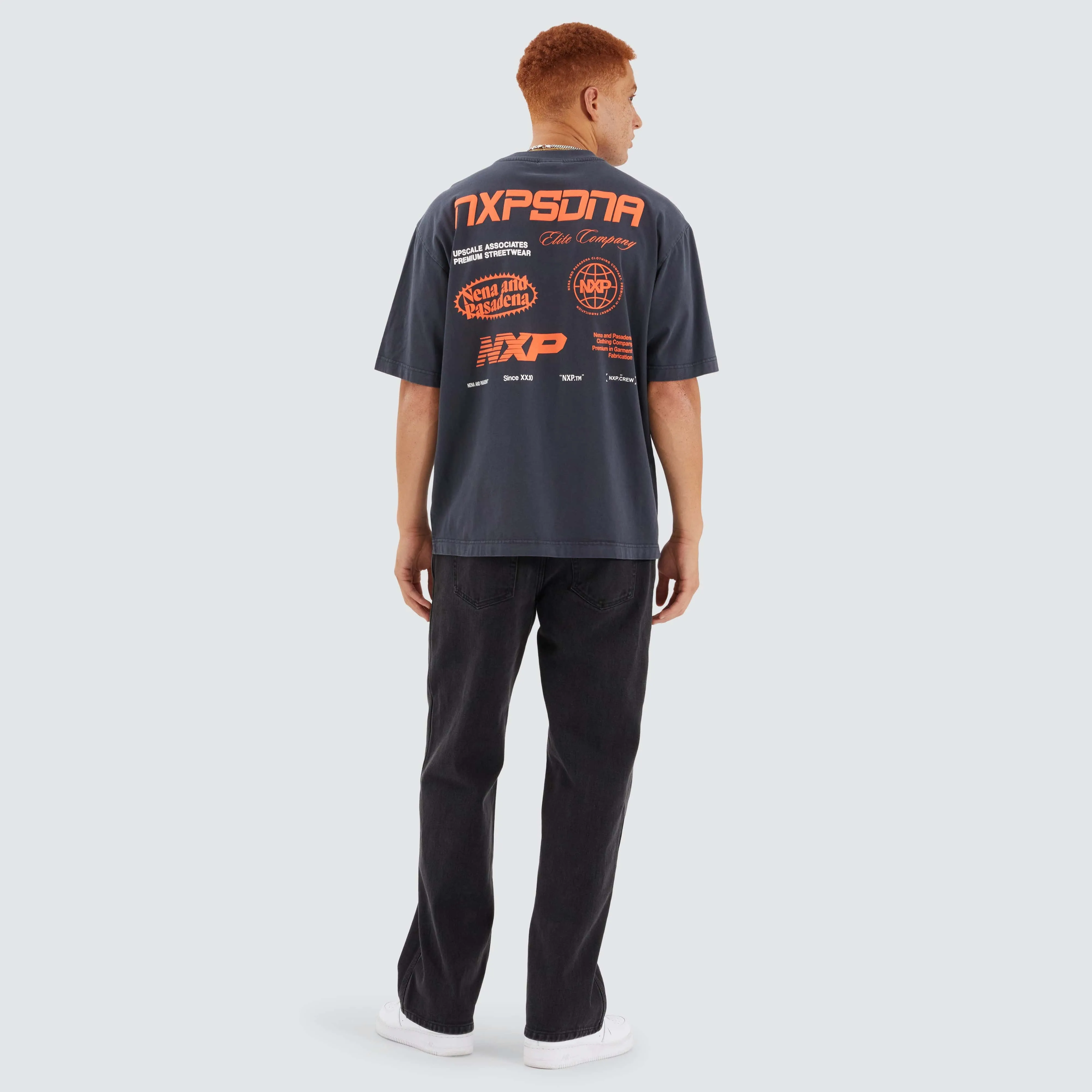 Agile Oversized Tee Pigment Anthracite sold by Nena and Pasadena product image thumbnail 3