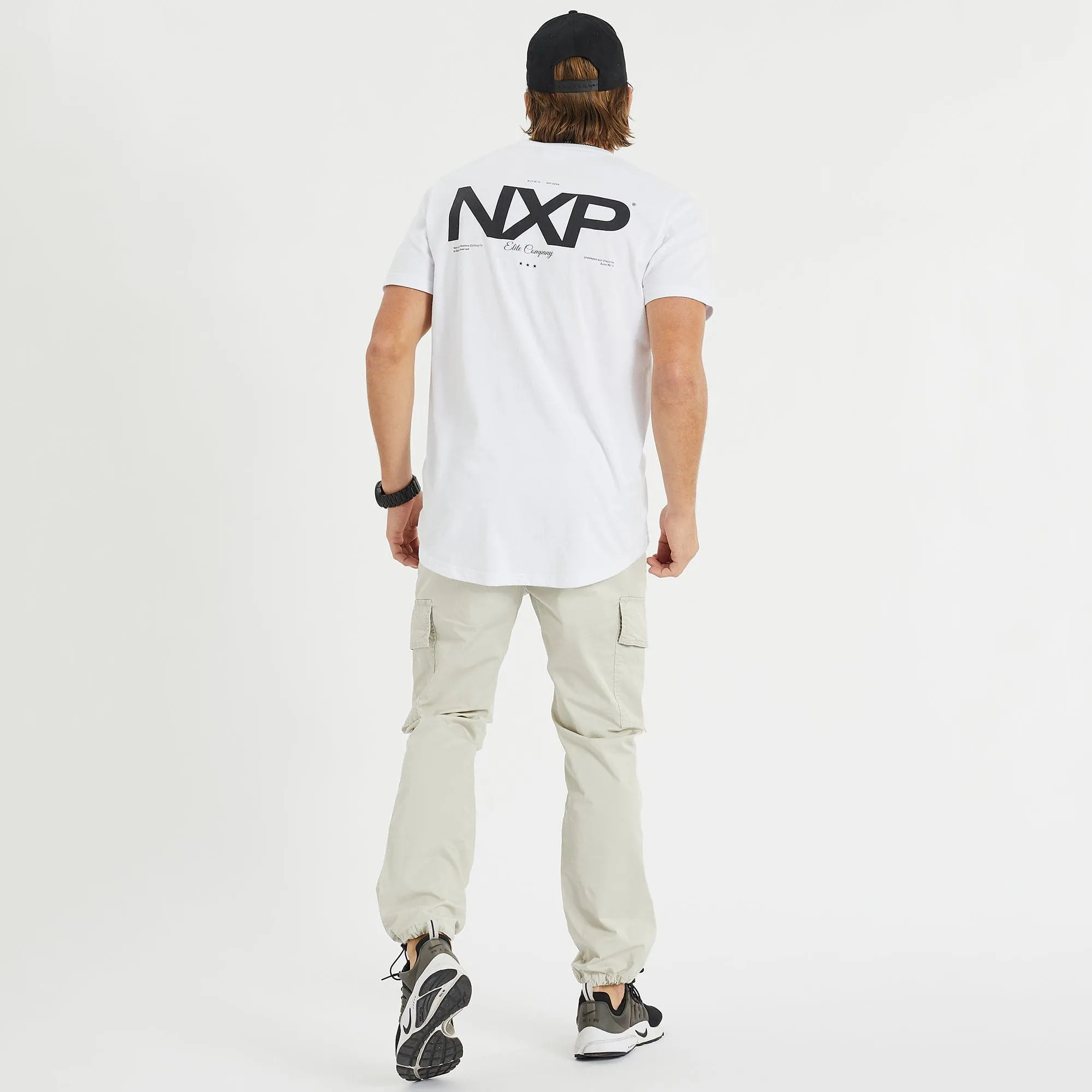 Compound Cape Back T-Shirt White sold by Nena and Pasadena product image thumbnail 5