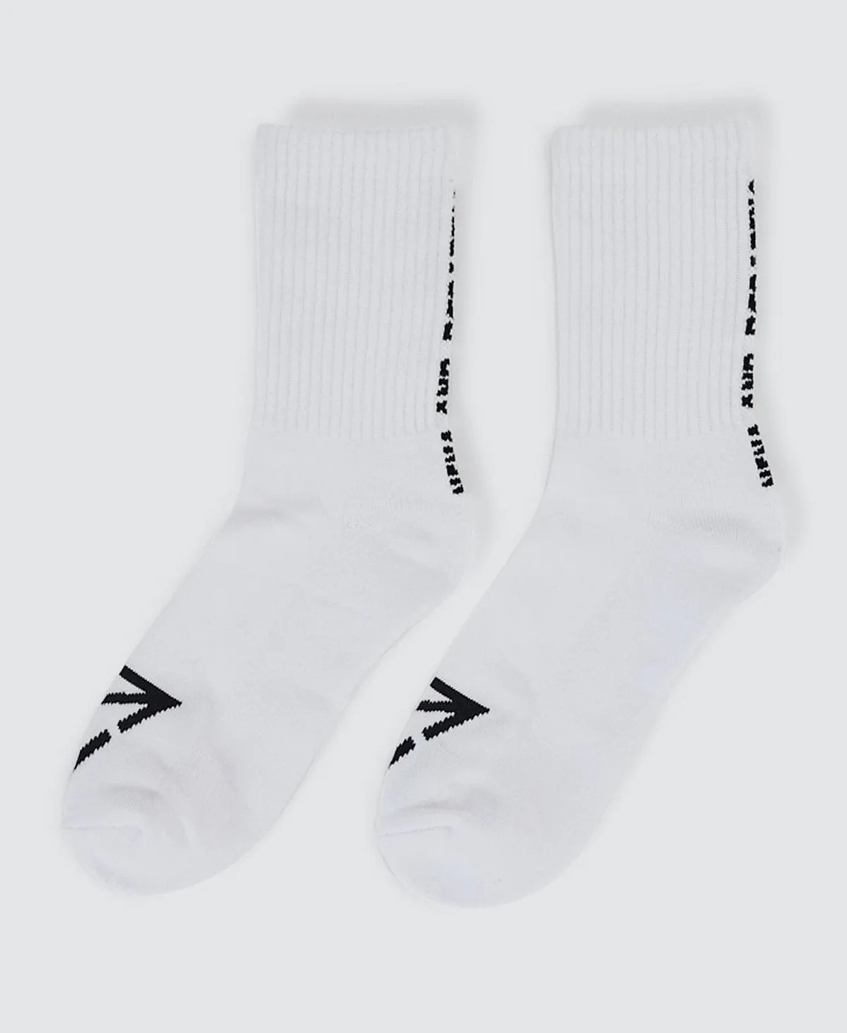 Triple 2PK Mid Socks White sold by Nena and Pasadena product image thumbnail 4