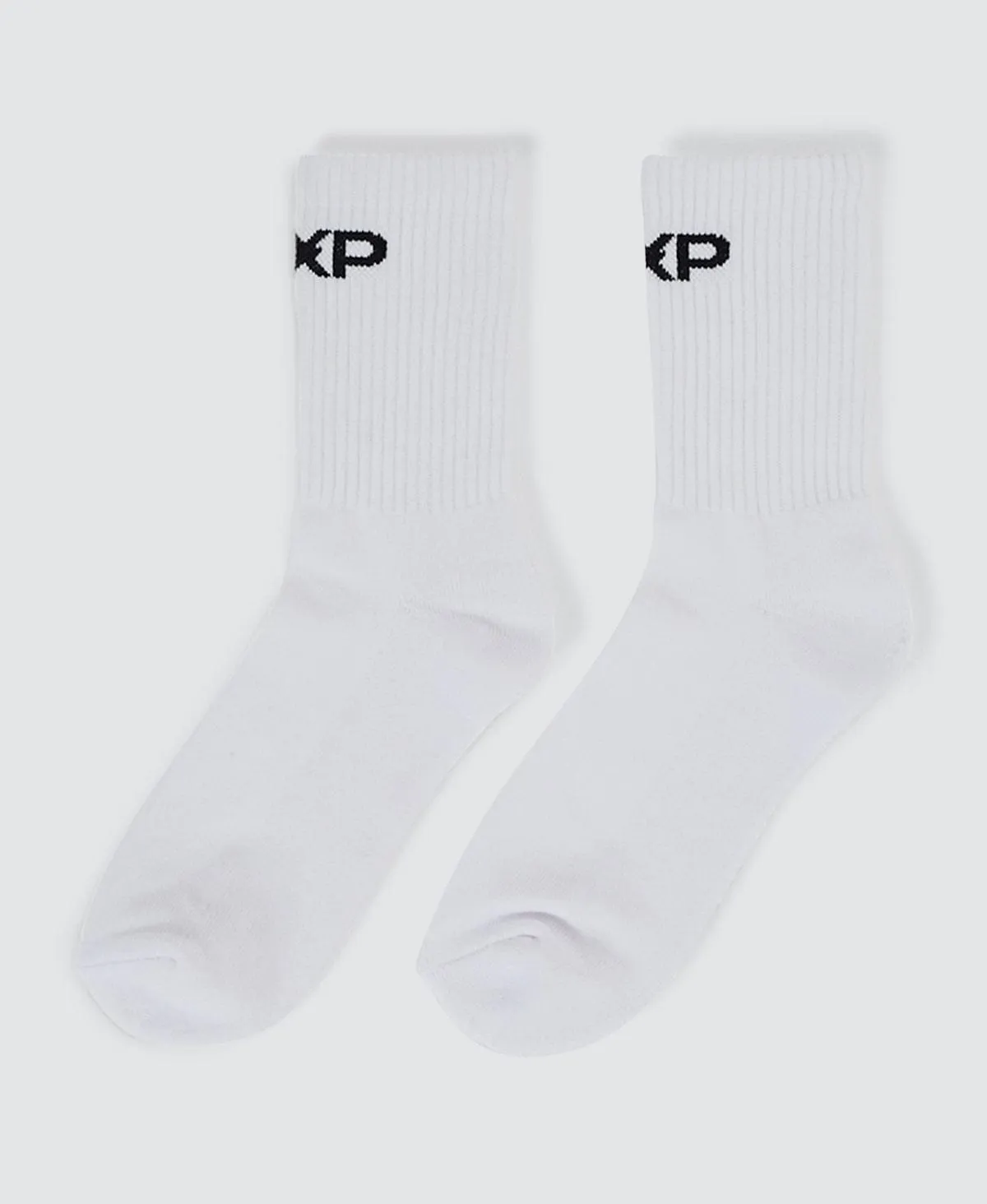 Triple 2PK Mid Socks White sold by Nena and Pasadena product image thumbnail 2