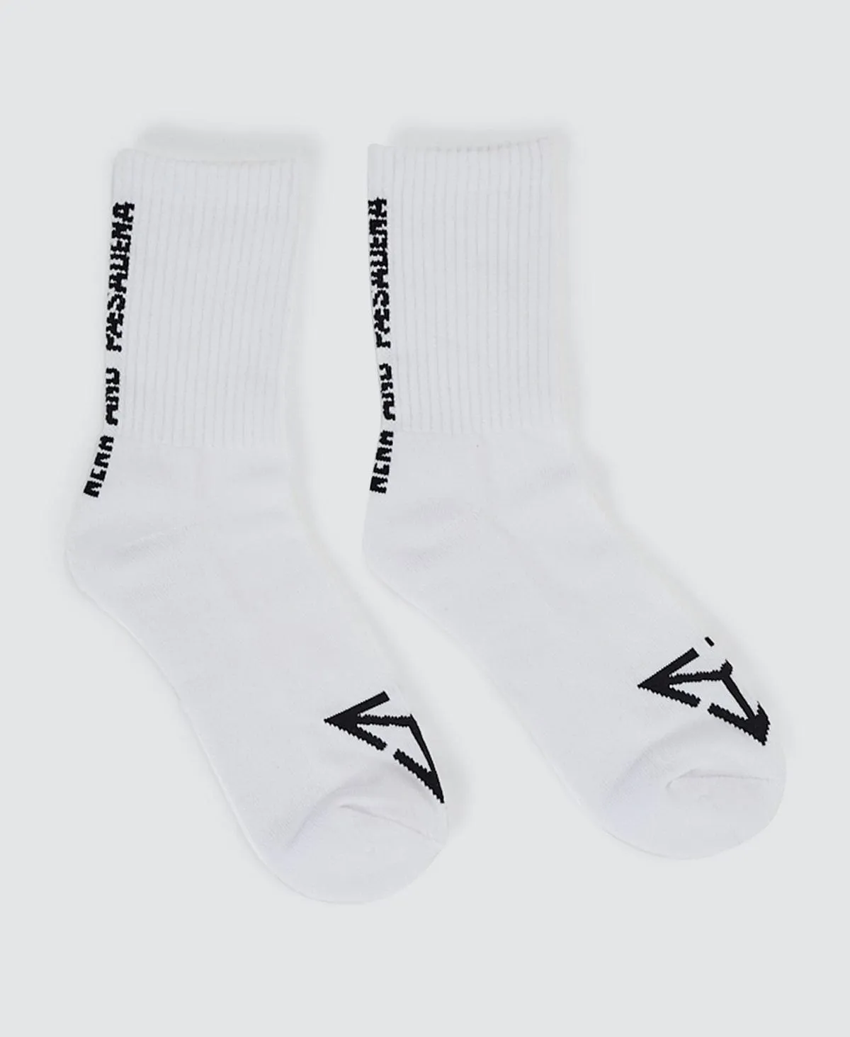 Triple 2PK Mid Socks White sold by Nena and Pasadena product image thumbnail 3