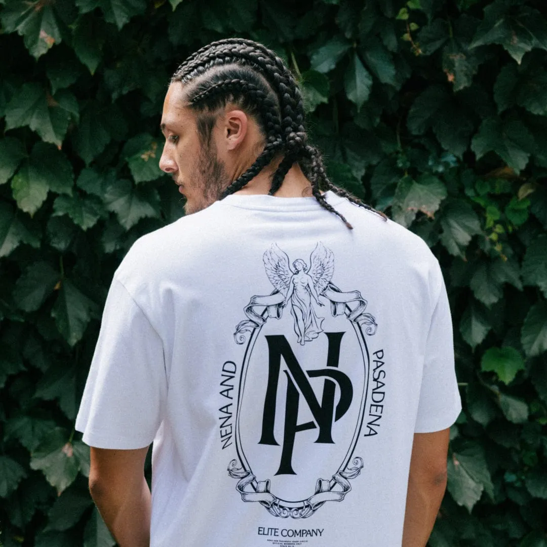 Public Realm Heavy Box Fit Tee Optical White sold by Nena and Pasadena product image thumbnail 2
