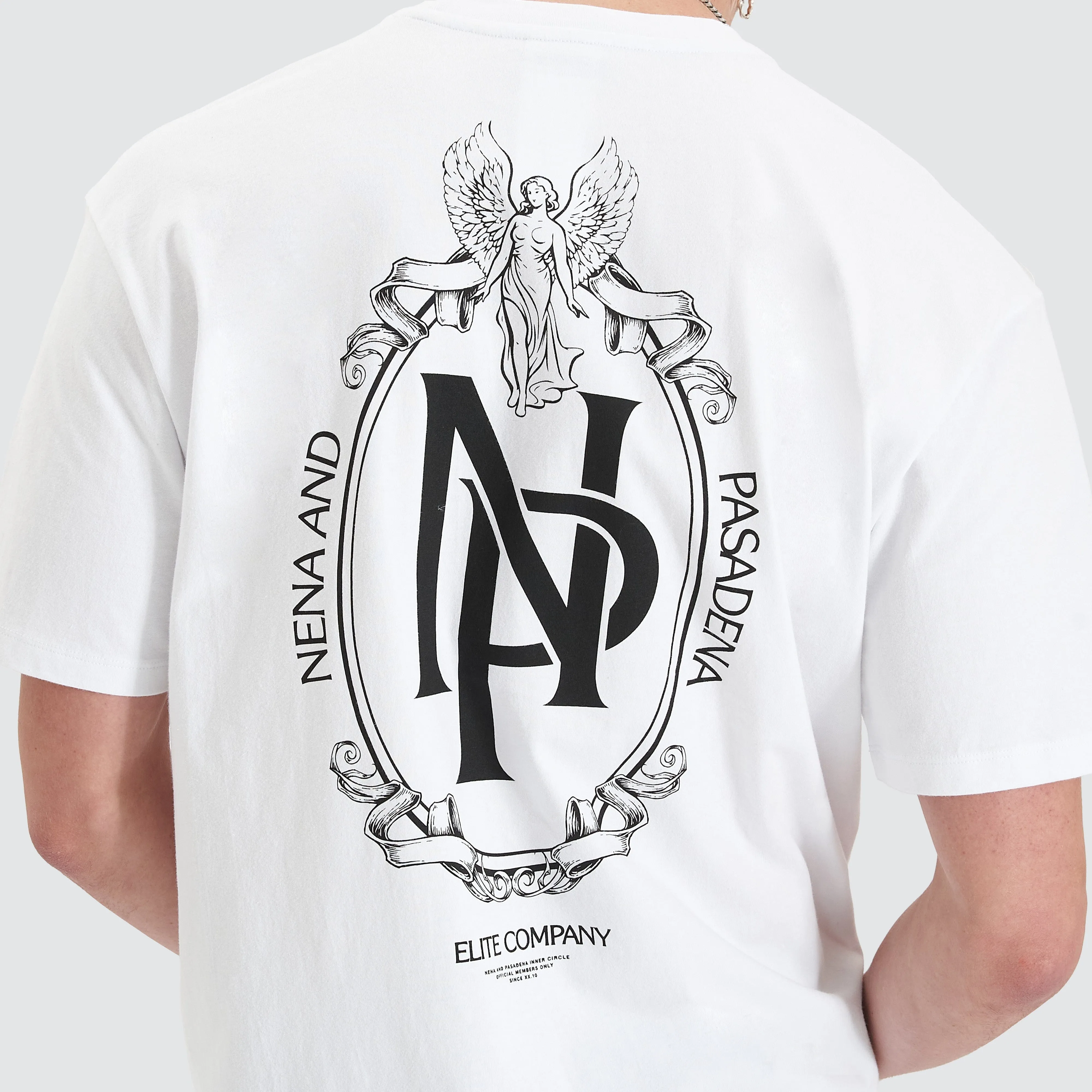 Public Realm Heavy Box Fit Tee Optical White sold by Nena and Pasadena product image thumbnail 4