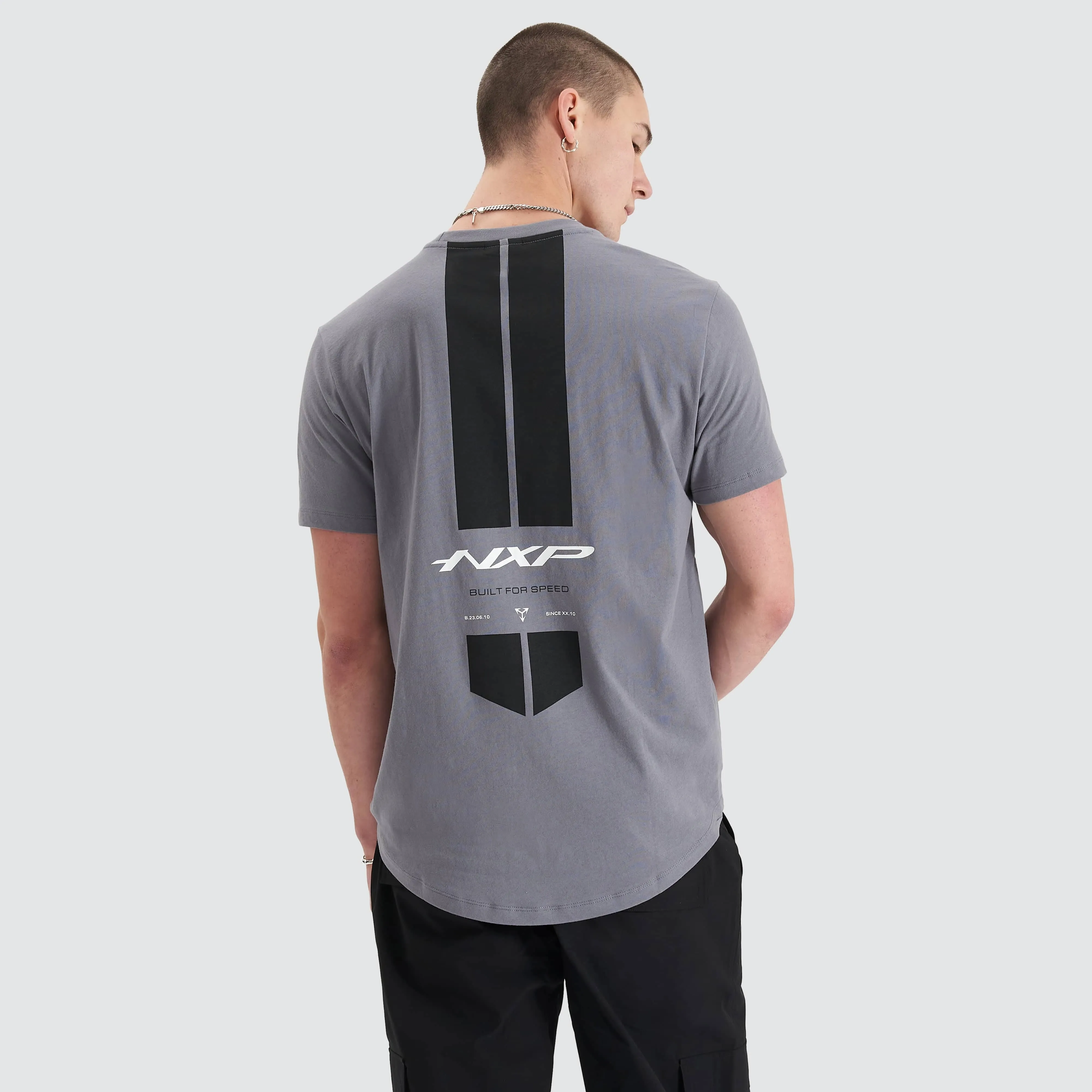 Column Dual Curved Tee Steel Grey sold by Nena and Pasadena