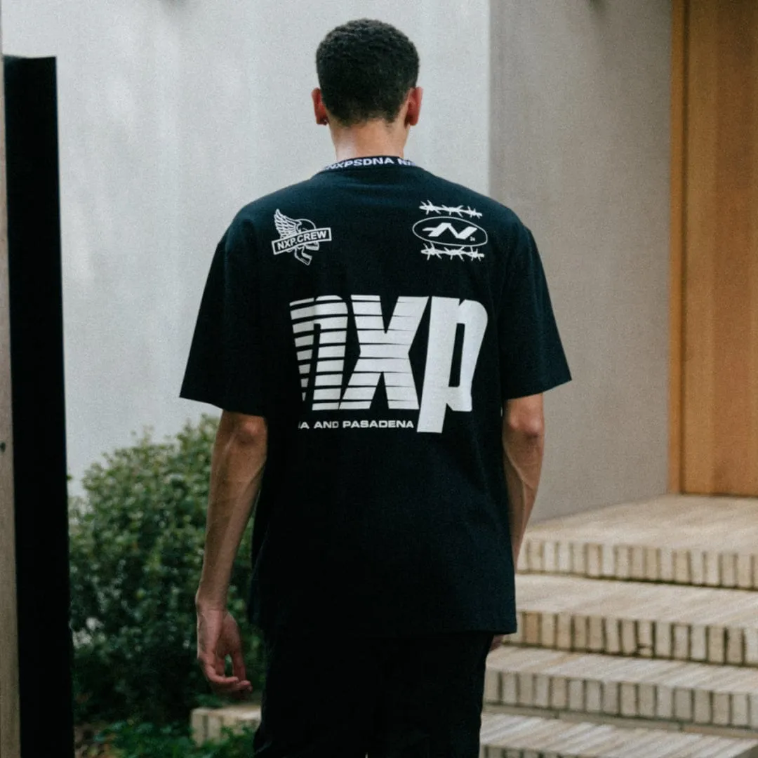 Ionic Heavy Box Fit Tee Jet Black sold by Nena and Pasadena product image thumbnail 2
