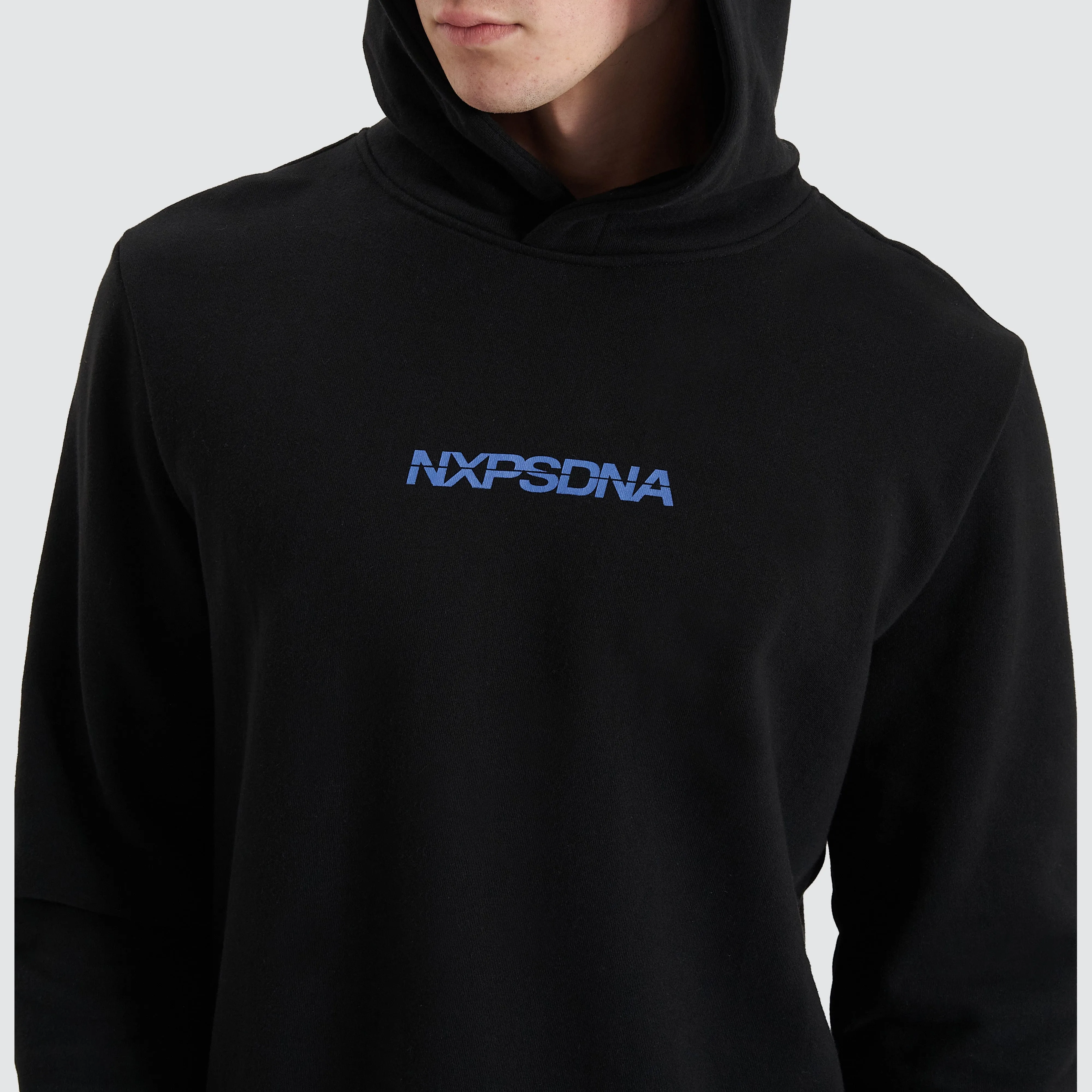 Anchorage Dual Curved Hoodie Jet Black sold by Nena and Pasadena product image thumbnail 5