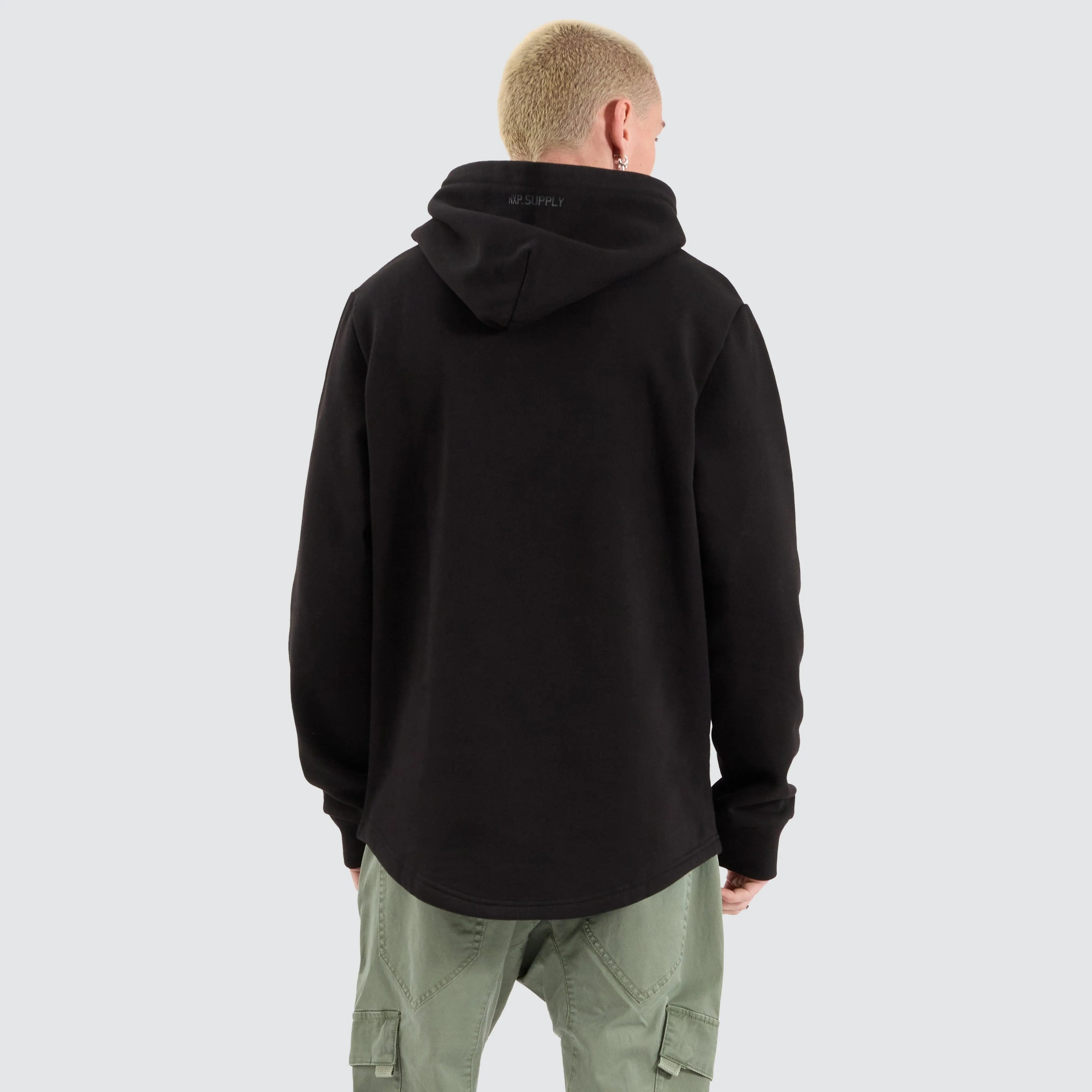 Conway Dual Curved Hoodie Jet Black sold by Nena and Pasadena product image thumbnail 2