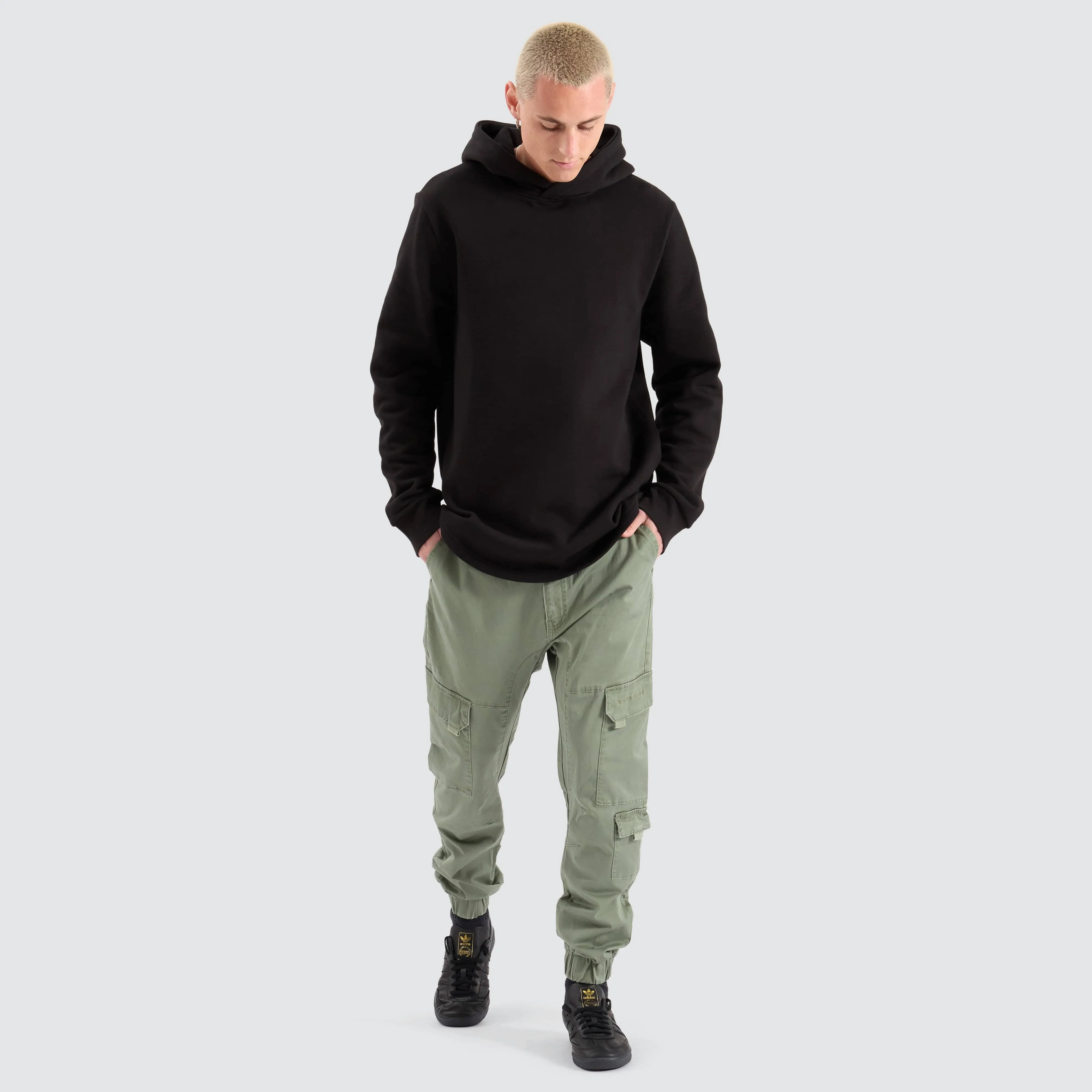 Conway Dual Curved Hoodie Jet Black sold by Nena and Pasadena product image thumbnail 4