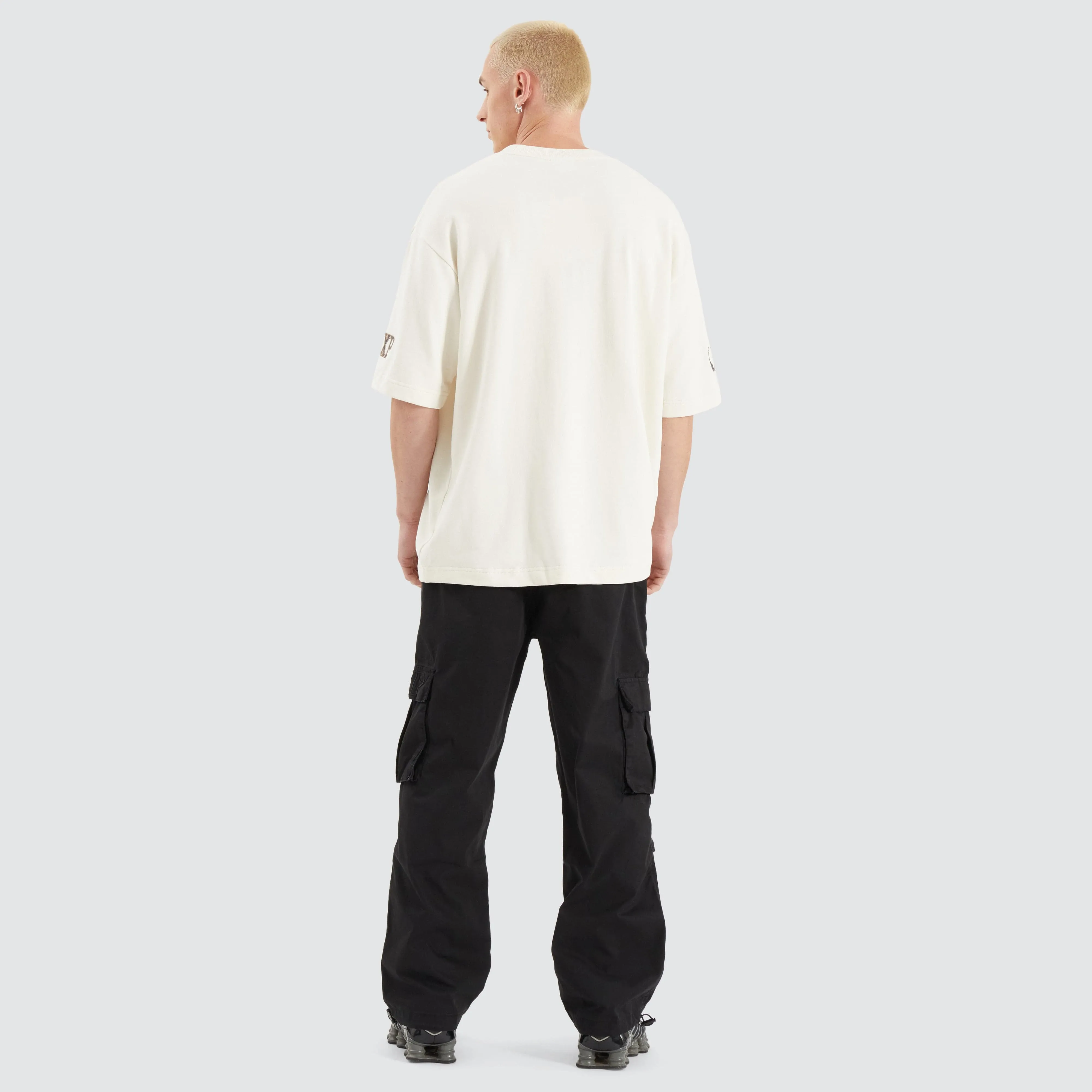 Club Oversized Loopback Tee Tofu sold by Nena and Pasadena product image thumbnail 5