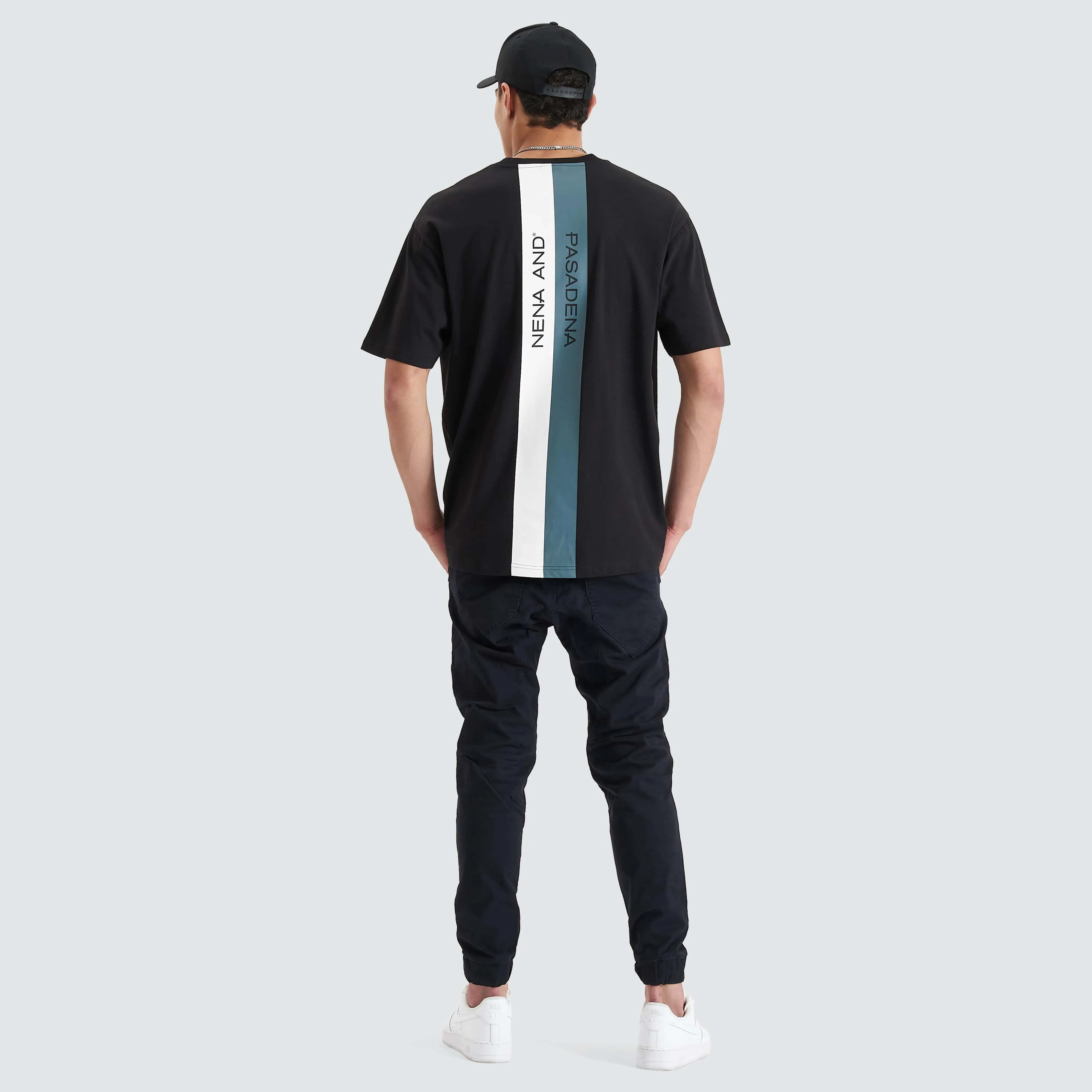 Keystone Heavy Box Fit Tee Jet Black sold by Nena and Pasadena product image thumbnail 3