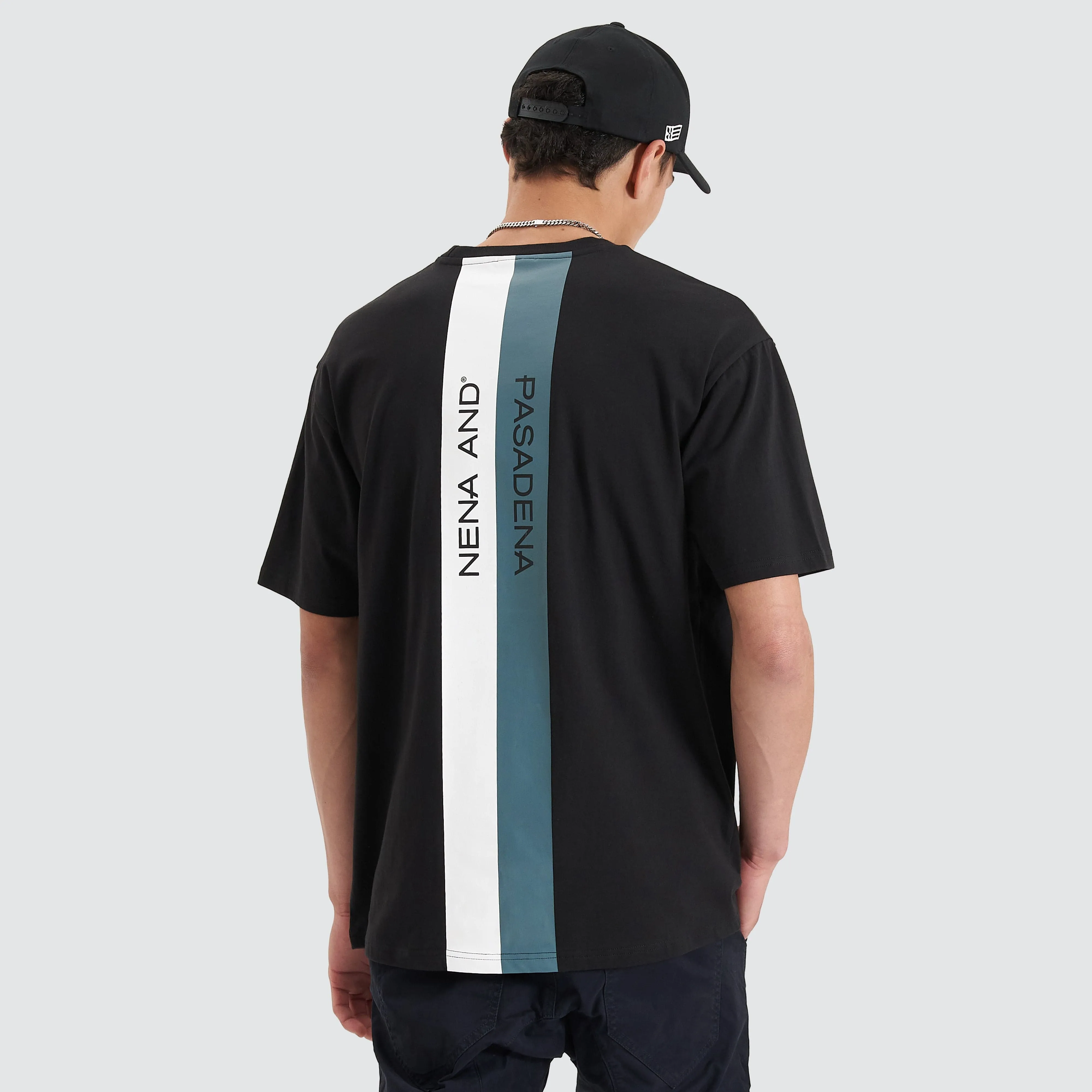 Keystone Heavy Box Fit Tee Jet Black sold by Nena and Pasadena