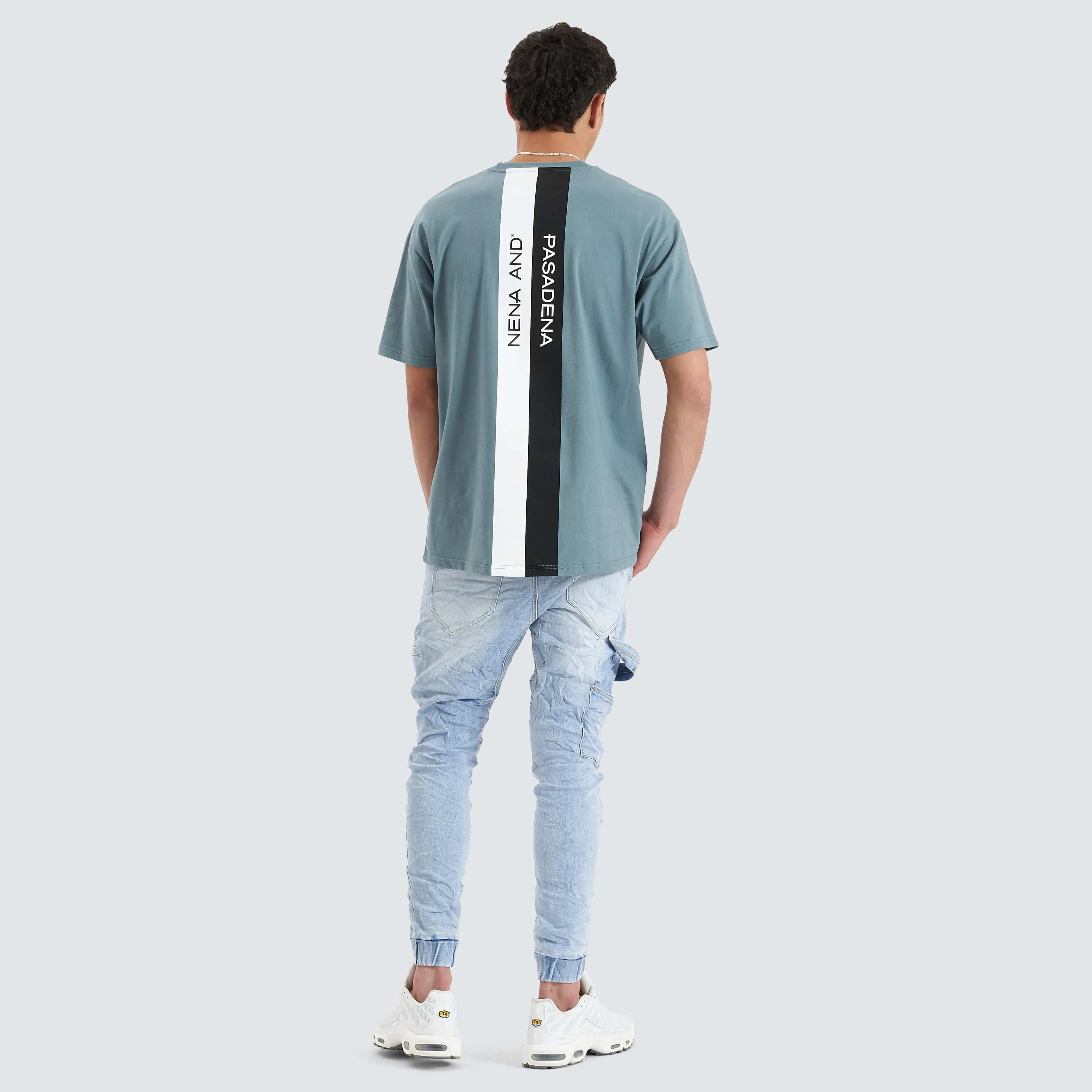 Keystone Heavy Box Fit Tee Goblin Blue sold by Nena and Pasadena product image thumbnail 3