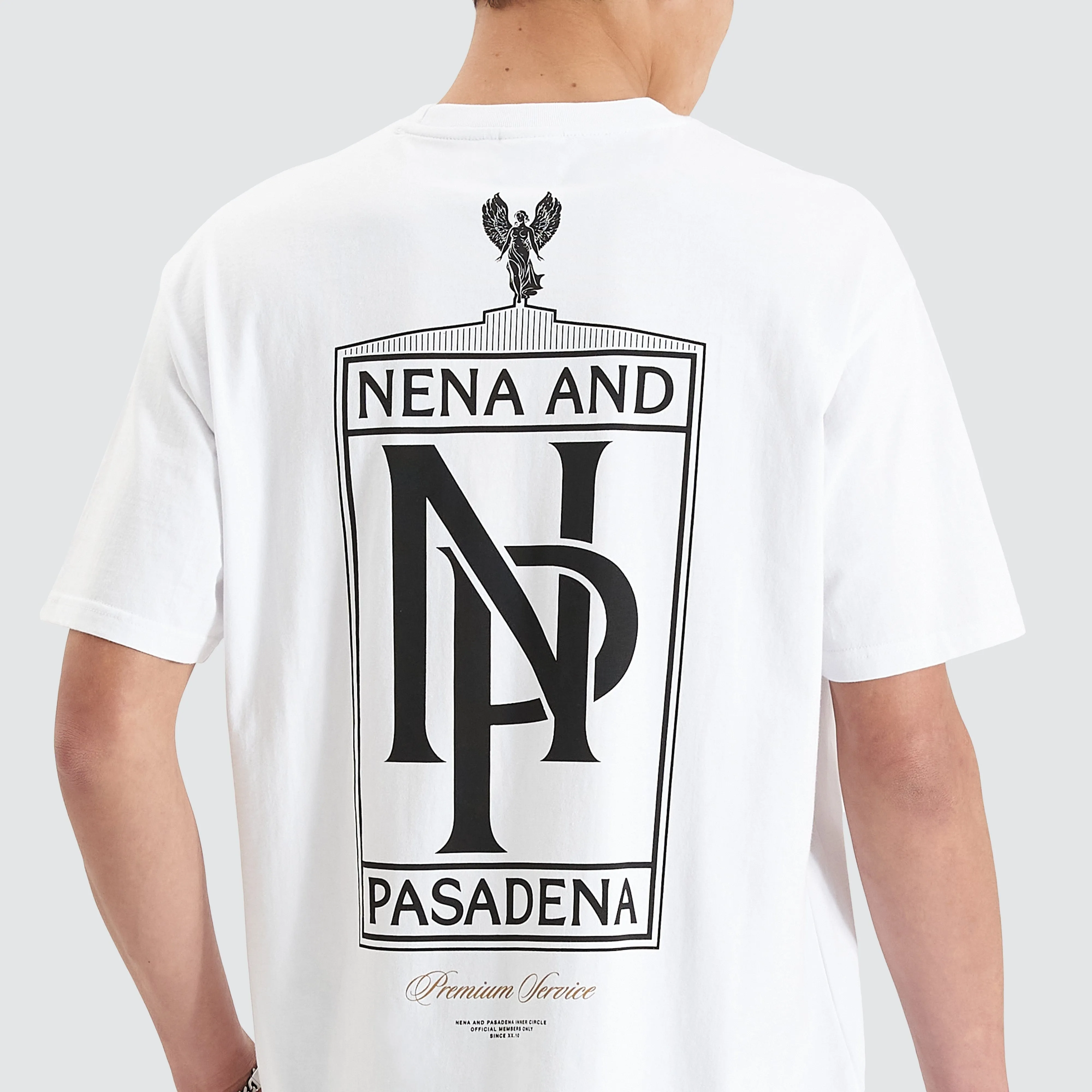 Petronas Heavy Box Fit Tee Optical White sold by Nena and Pasadena product image thumbnail 2