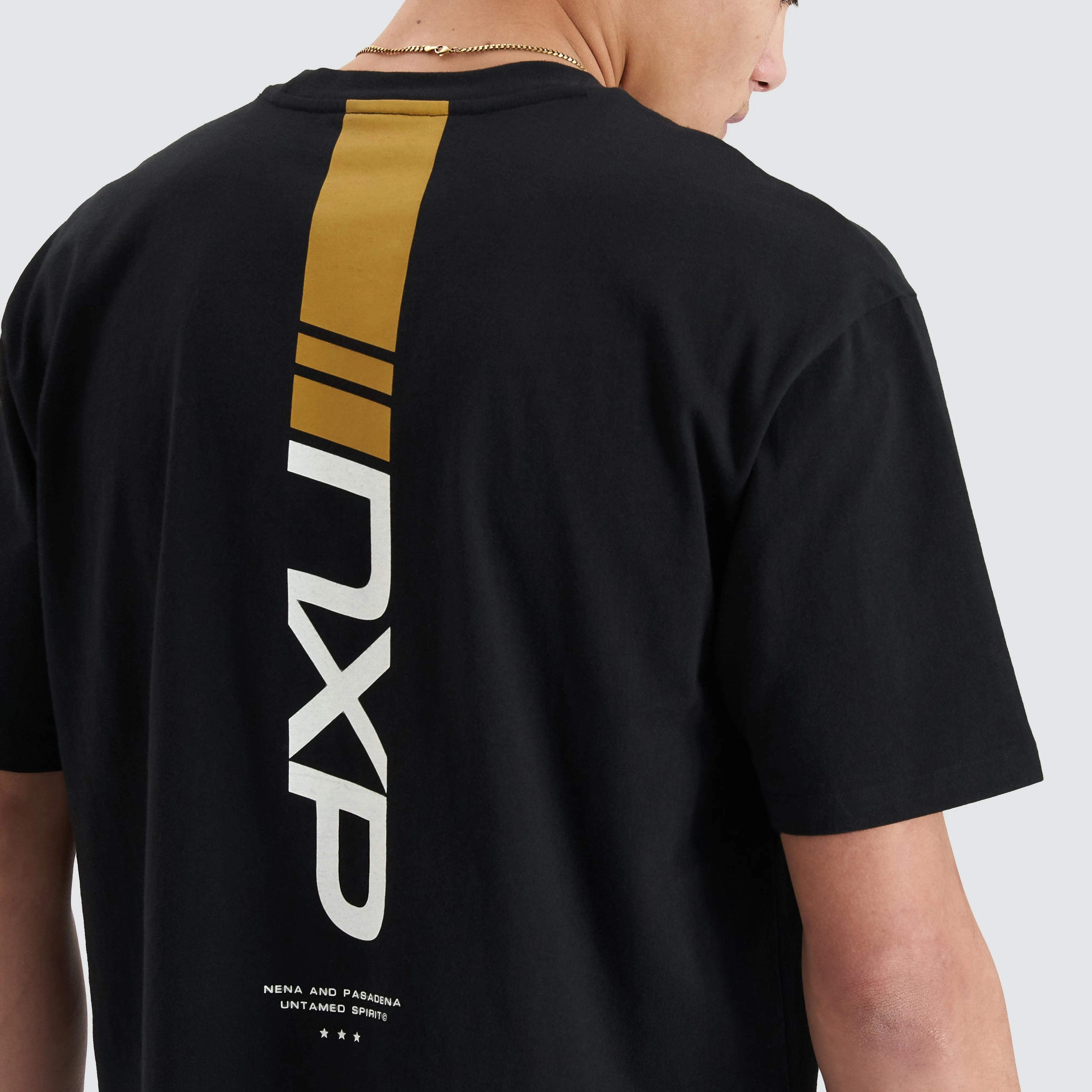 Dynamic Heavy Box Fit Tee Jet Black sold by Nena and Pasadena product image thumbnail 2