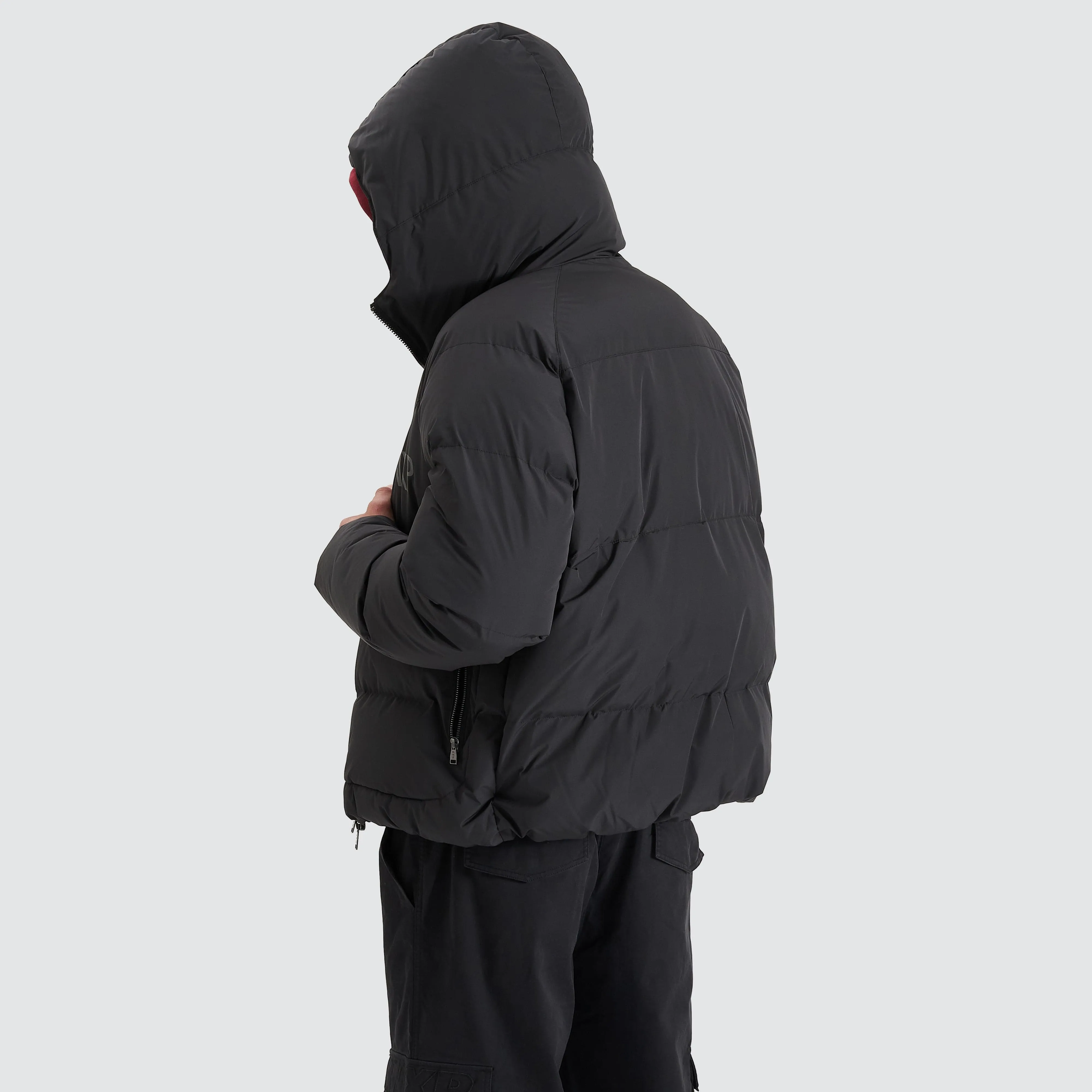 Chrysler Raglan Puffer Jacket Jet Black sold by Nena and Pasadena product image thumbnail 4