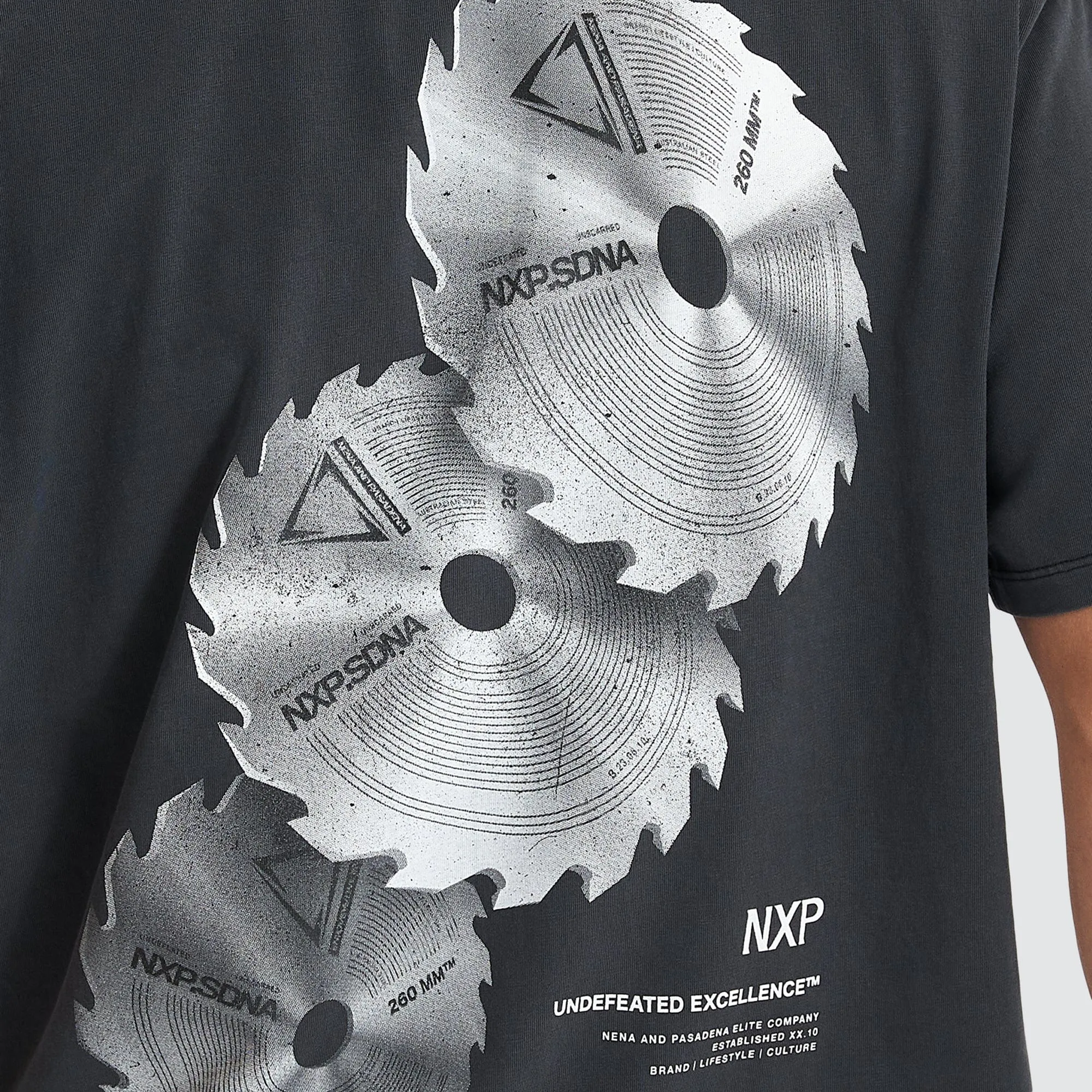 Torque Heavy Box Fit Tee Pigment Black sold by Nena and Pasadena product image thumbnail 4