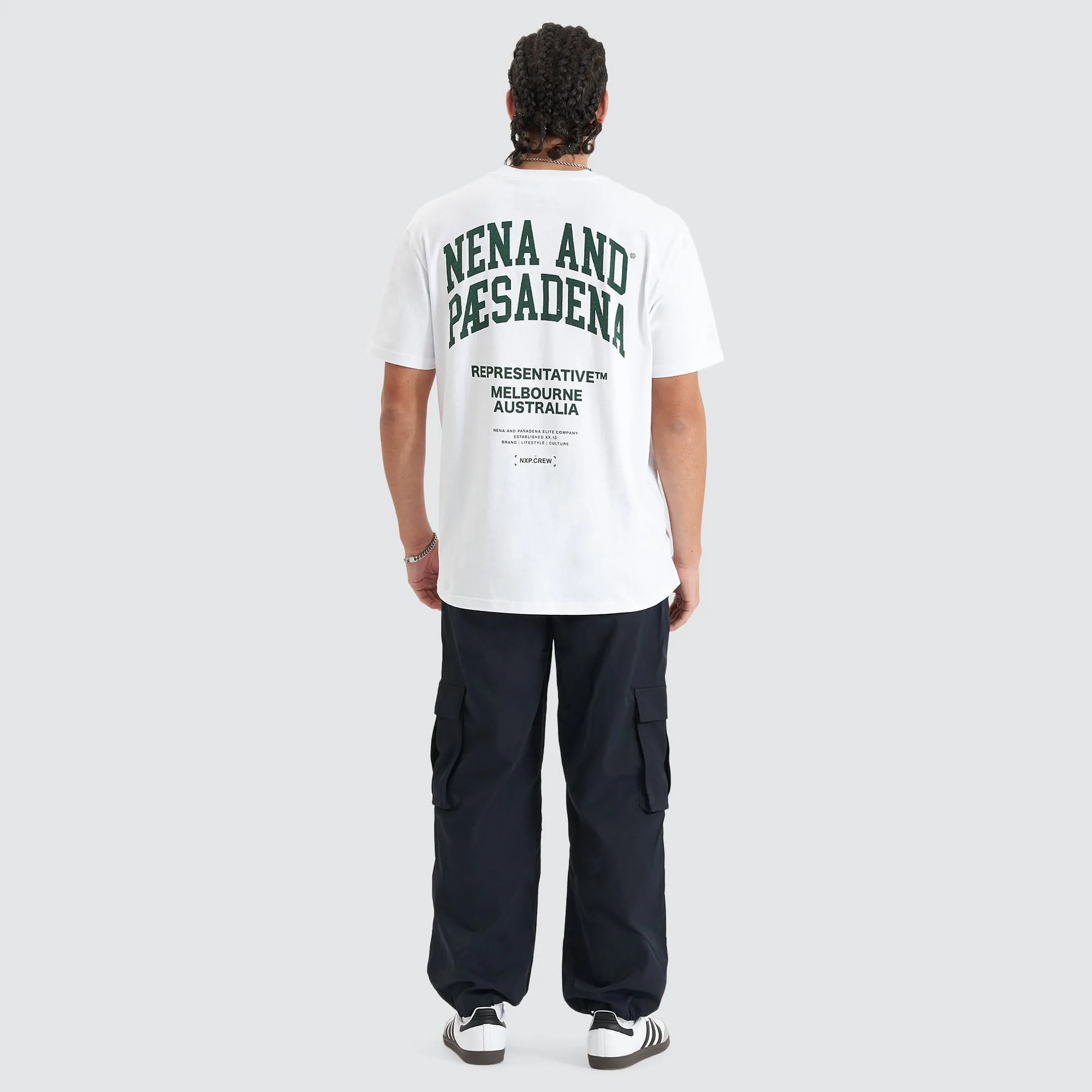 Overview Relaxed Tee Optical White sold by Nena and Pasadena product image thumbnail 3