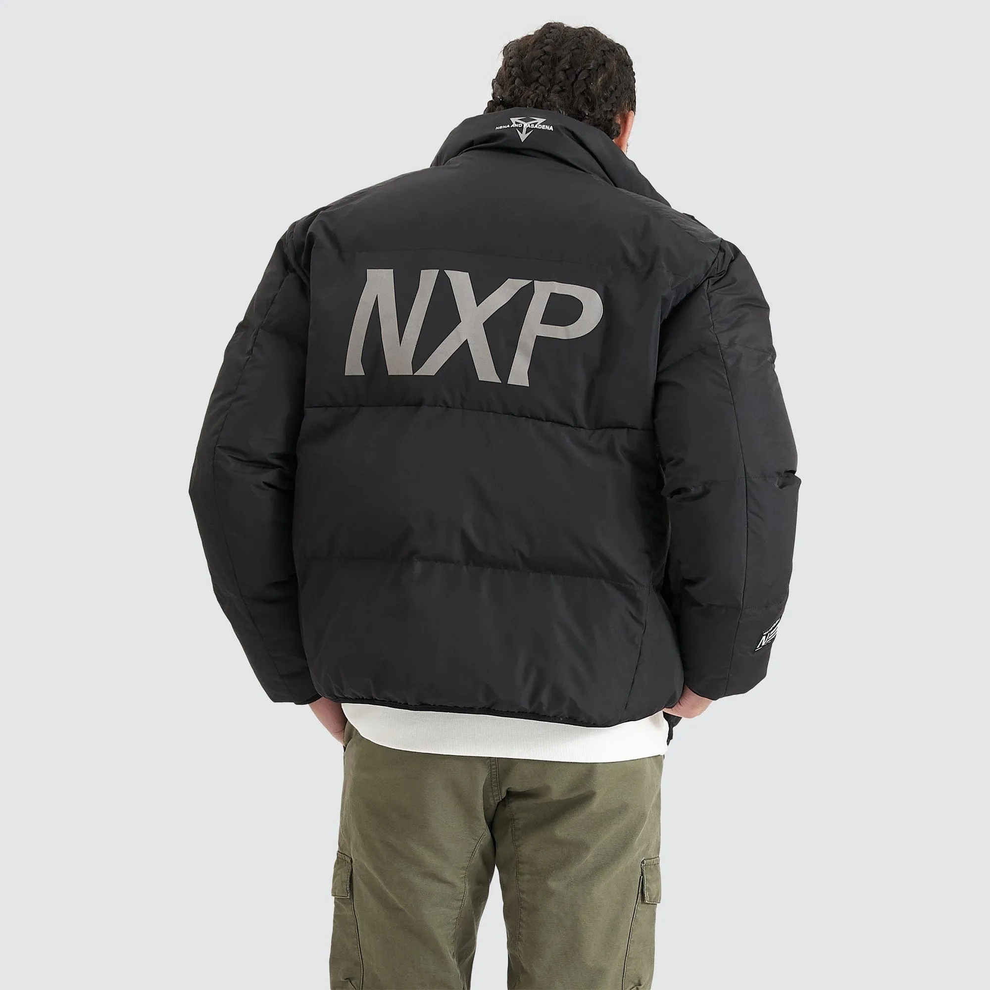 Forfeit Puffer Jacket Jet Black sold by Nena and Pasadena product image thumbnail 2