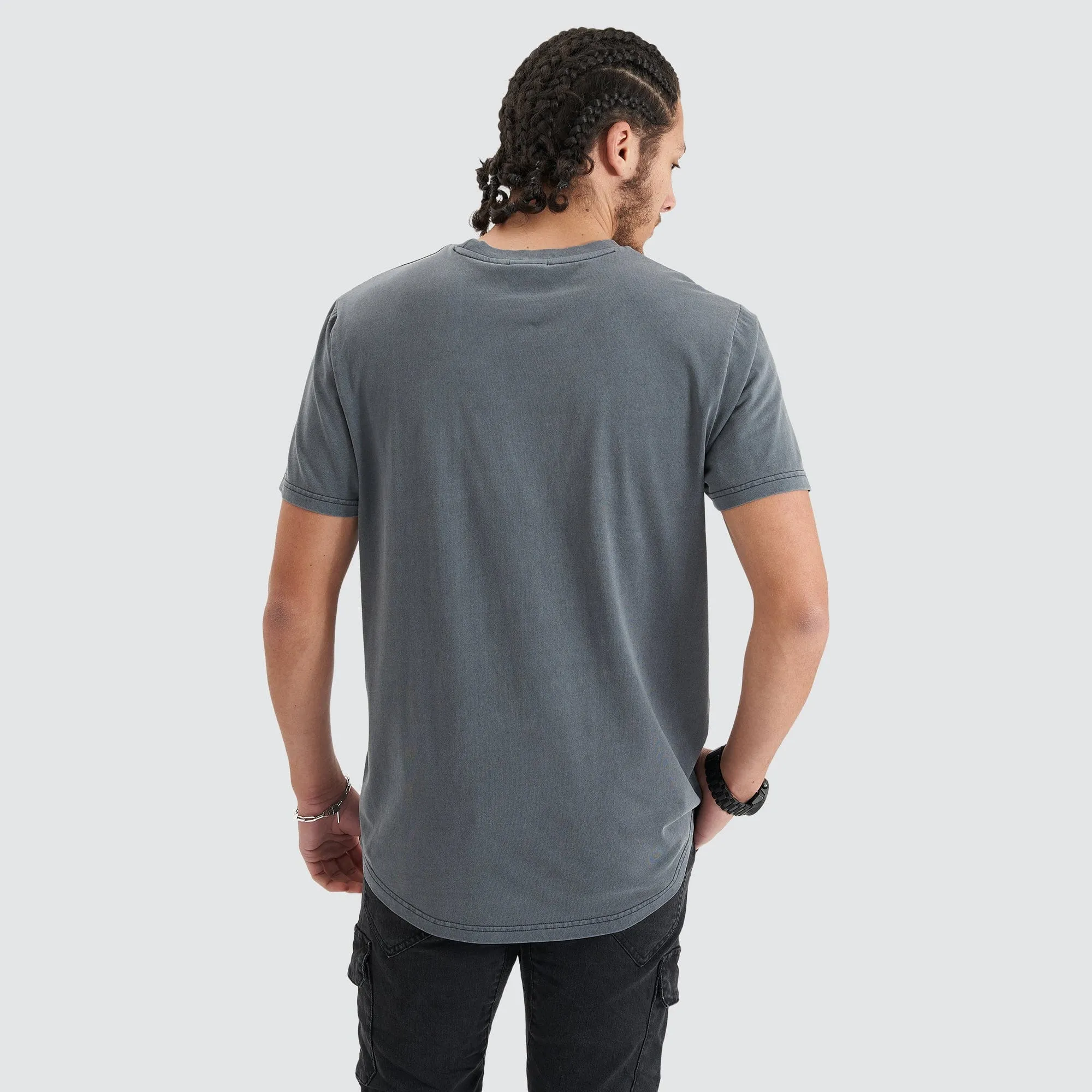 Blockade Dual Curved Tee Pigment Castlerock sold by Nena and Pasadena product image thumbnail 2