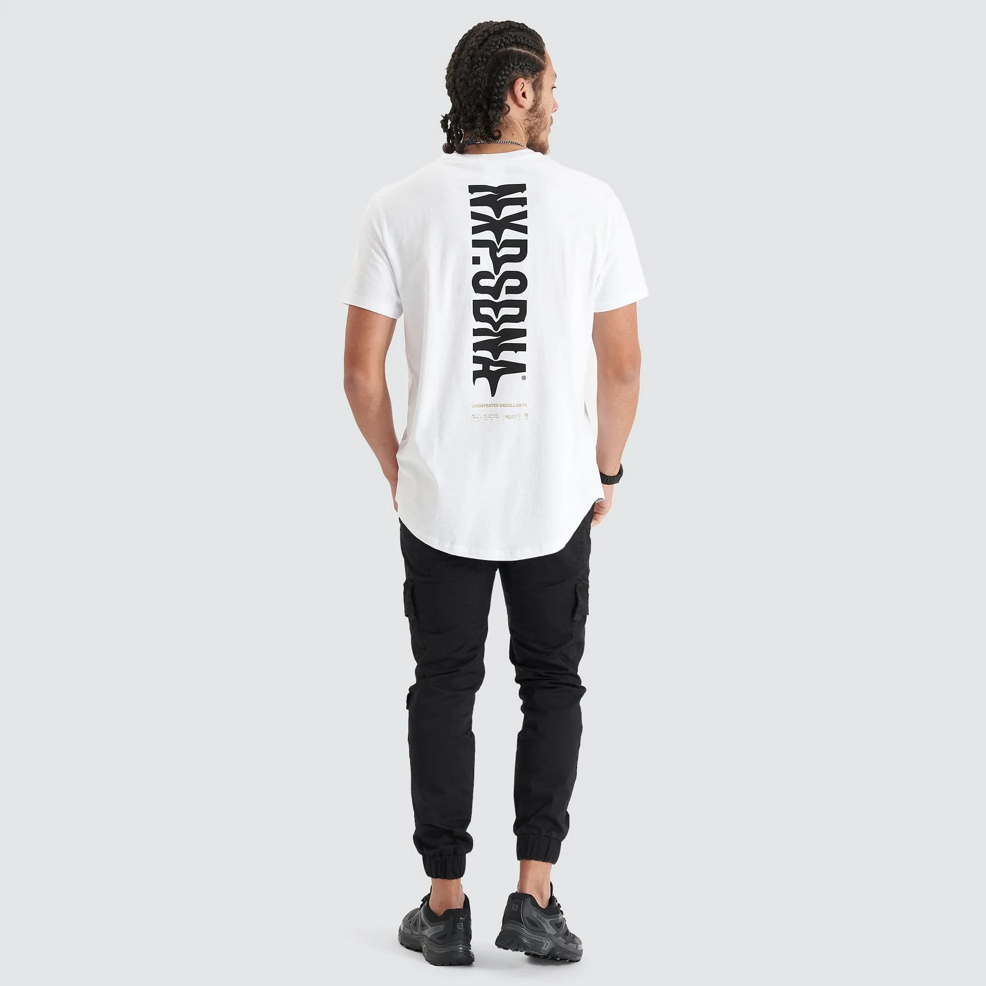 Endplate Dual Curved Tee Optical White sold by Nena and Pasadena product image thumbnail 5