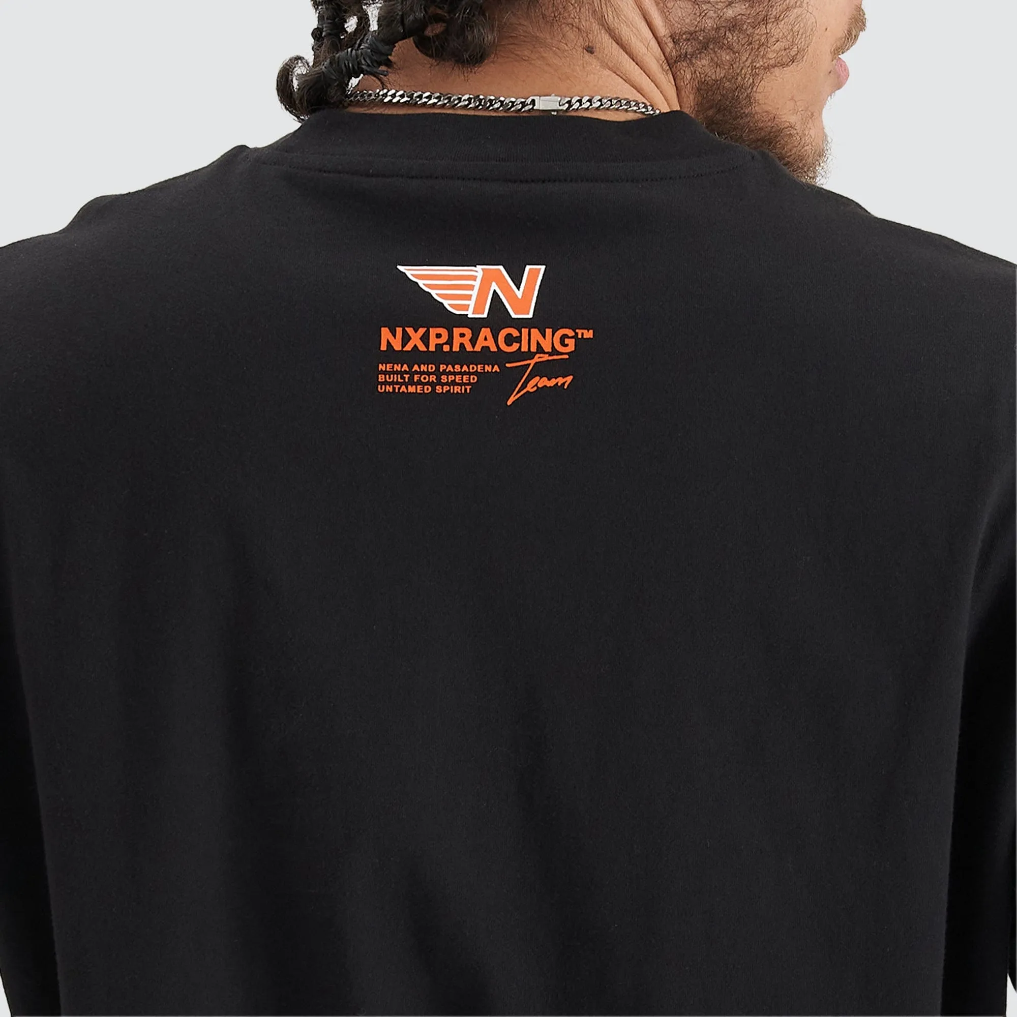 Untamed Heavy Oversized Tee Jet Black sold by Nena and Pasadena product image thumbnail 2