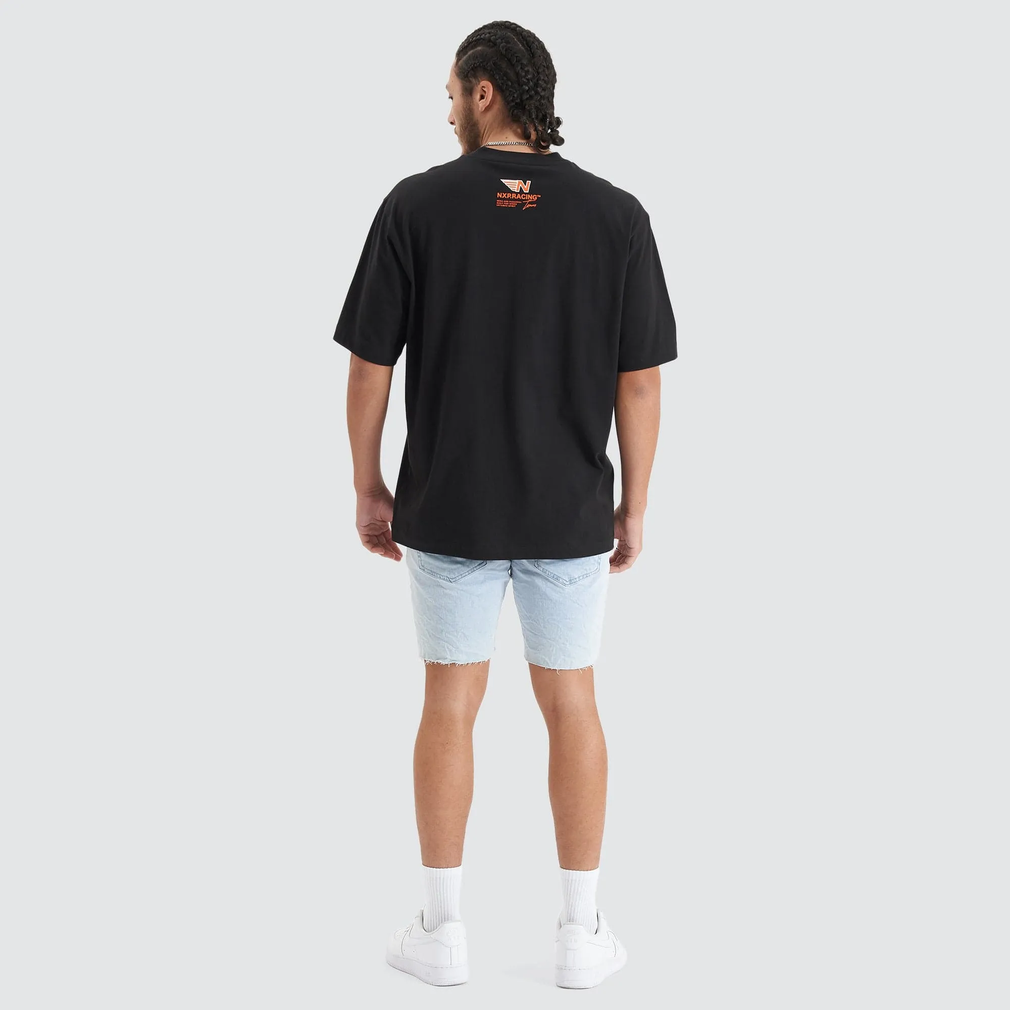 Untamed Heavy Oversized Tee Jet Black sold by Nena and Pasadena product image thumbnail 5