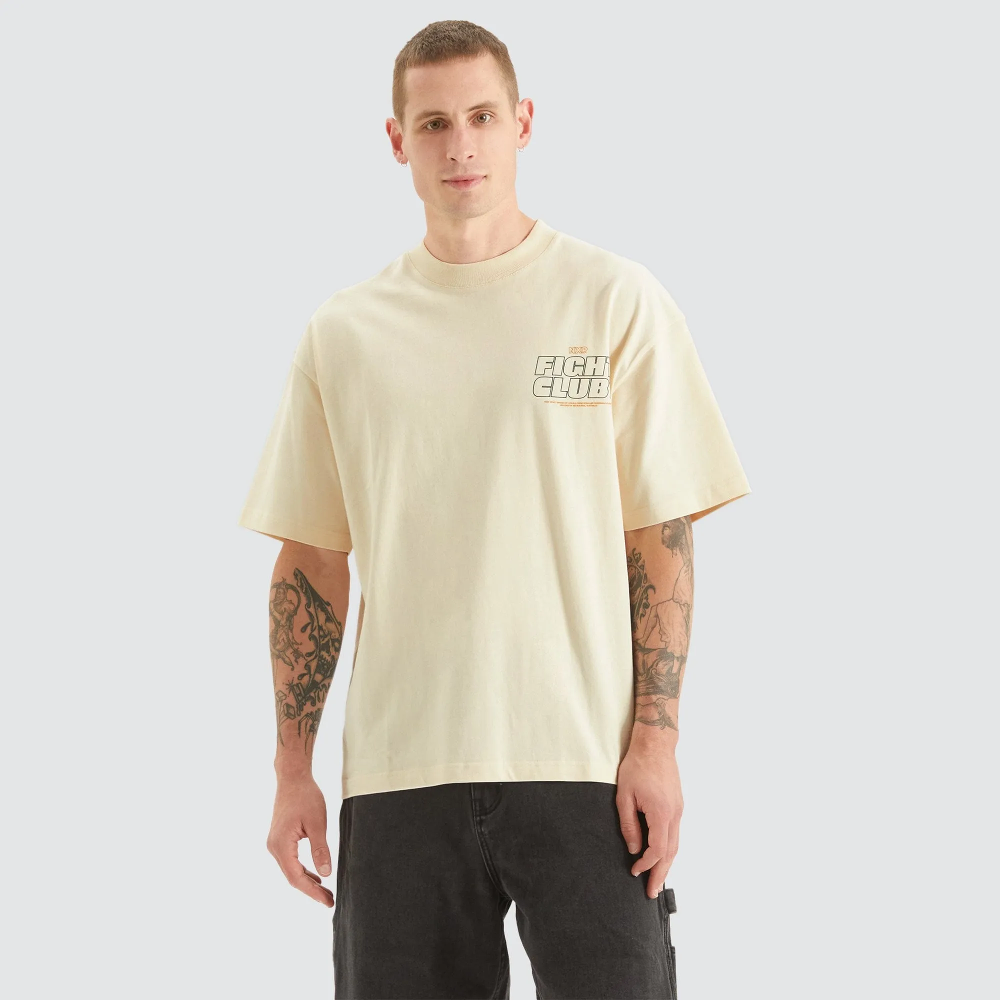 Arts Heavy Street Tee Tofu sold by Nena and Pasadena product image thumbnail 3