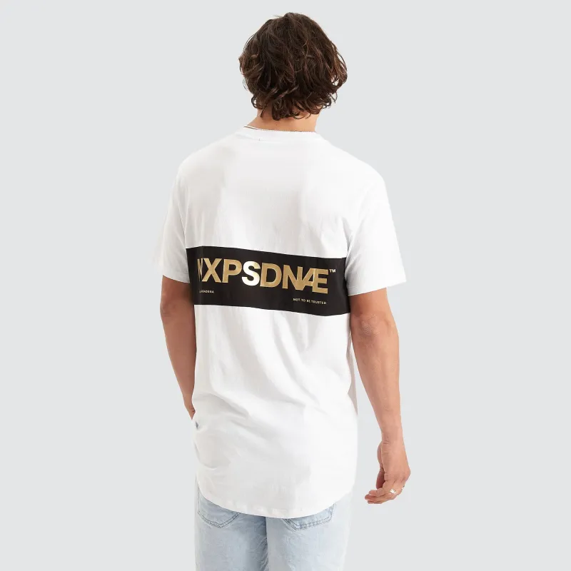 Mercenary Cape Back Tee White sold by Nena and Pasadena