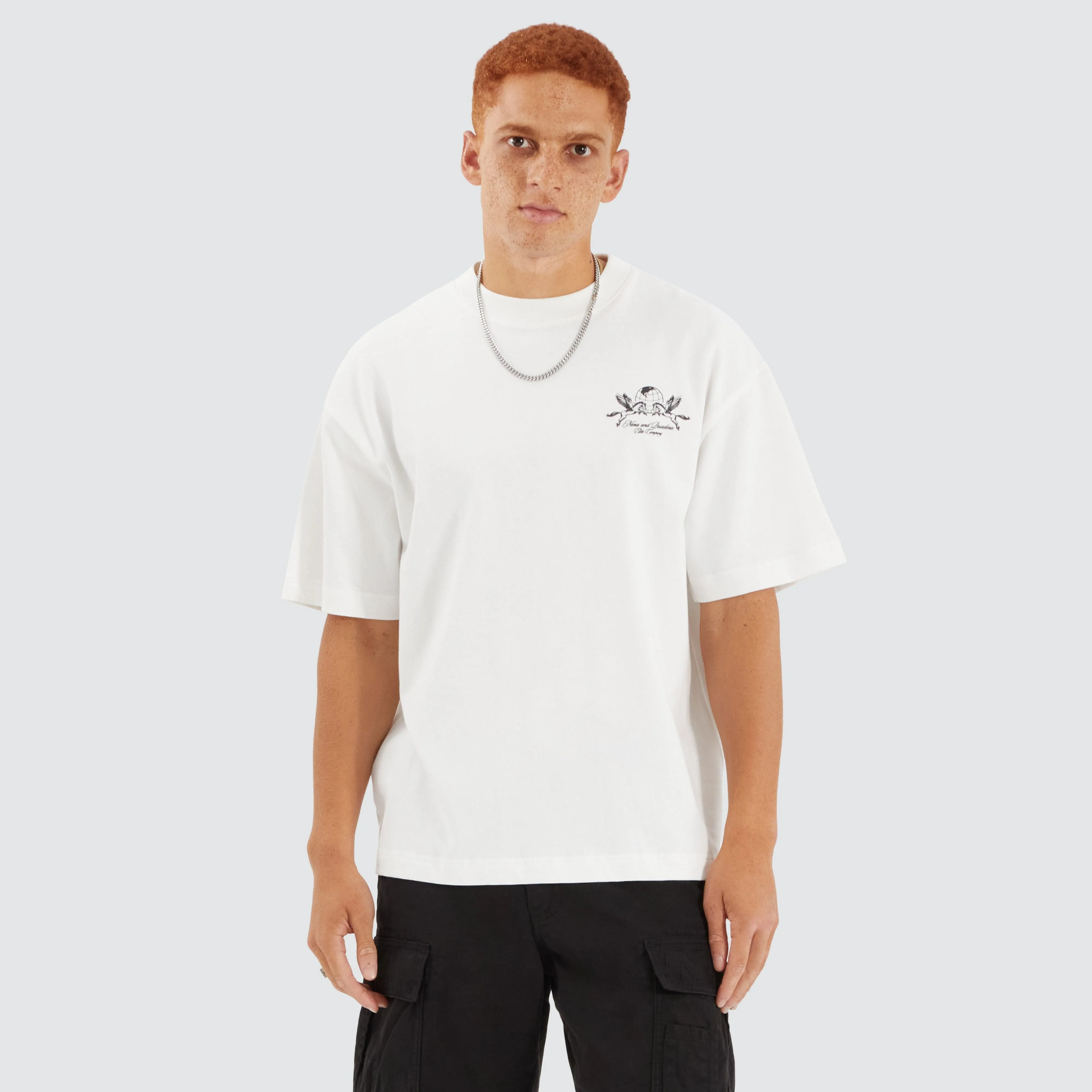 Company Heavy Street T-Shirt Natural White sold by Nena and Pasadena product image thumbnail 2