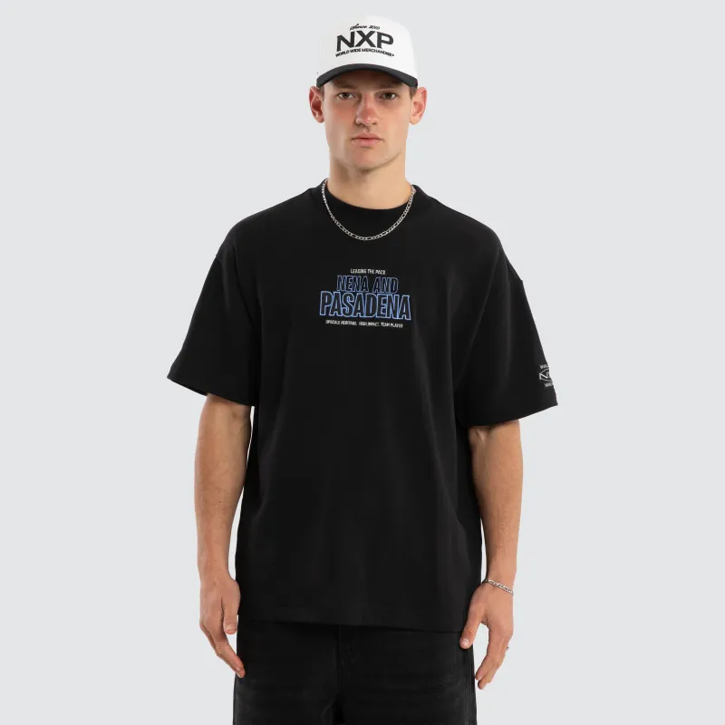 Certified Loopback Raptor Tee Anthracite Black sold by Nena and Pasadena