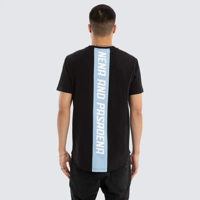 Synergy Dual Curved Tee Jet Black made by Nena and Pasadena
