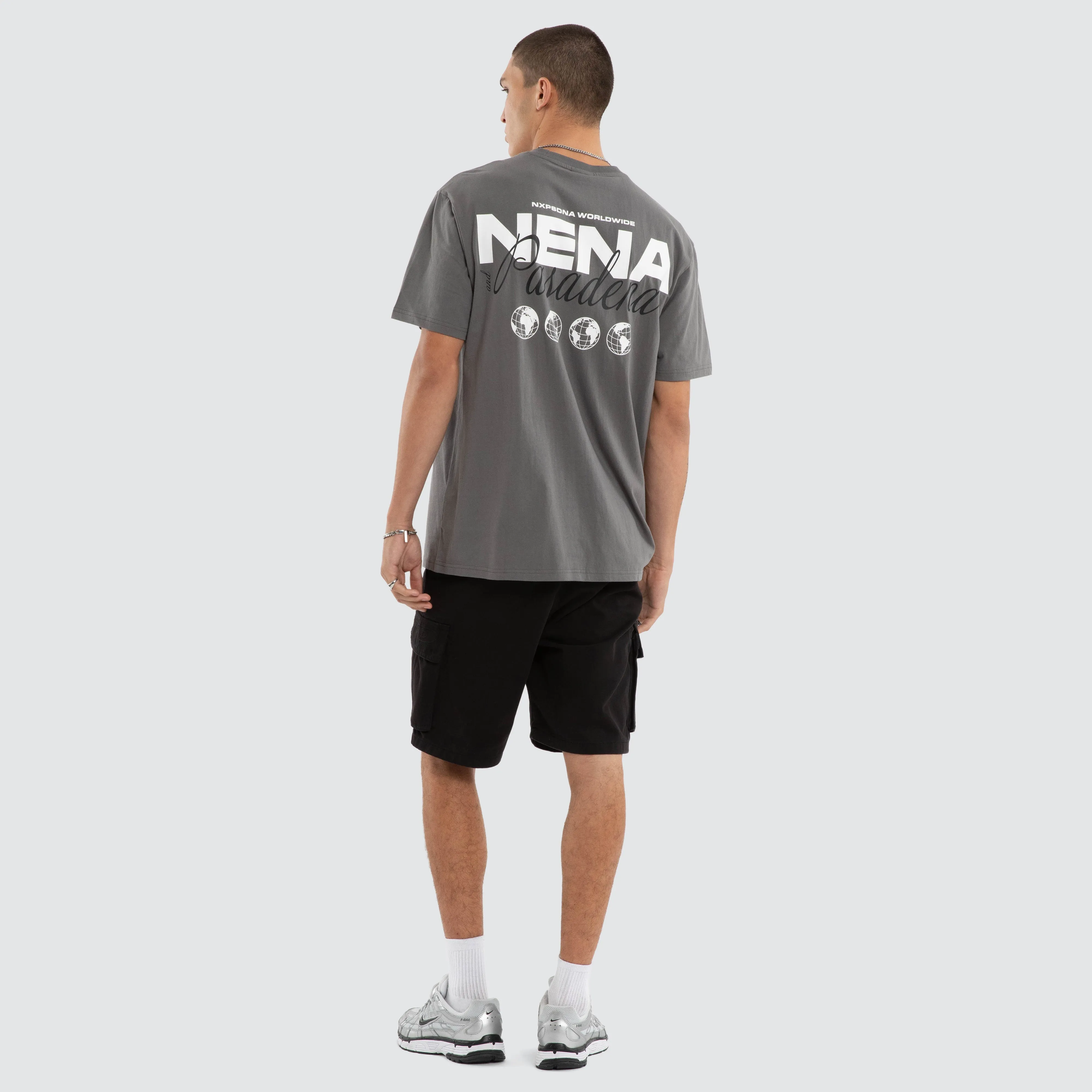 Weekend Relaxed Tee Charcoal sold by Nena and Pasadena product image thumbnail 5