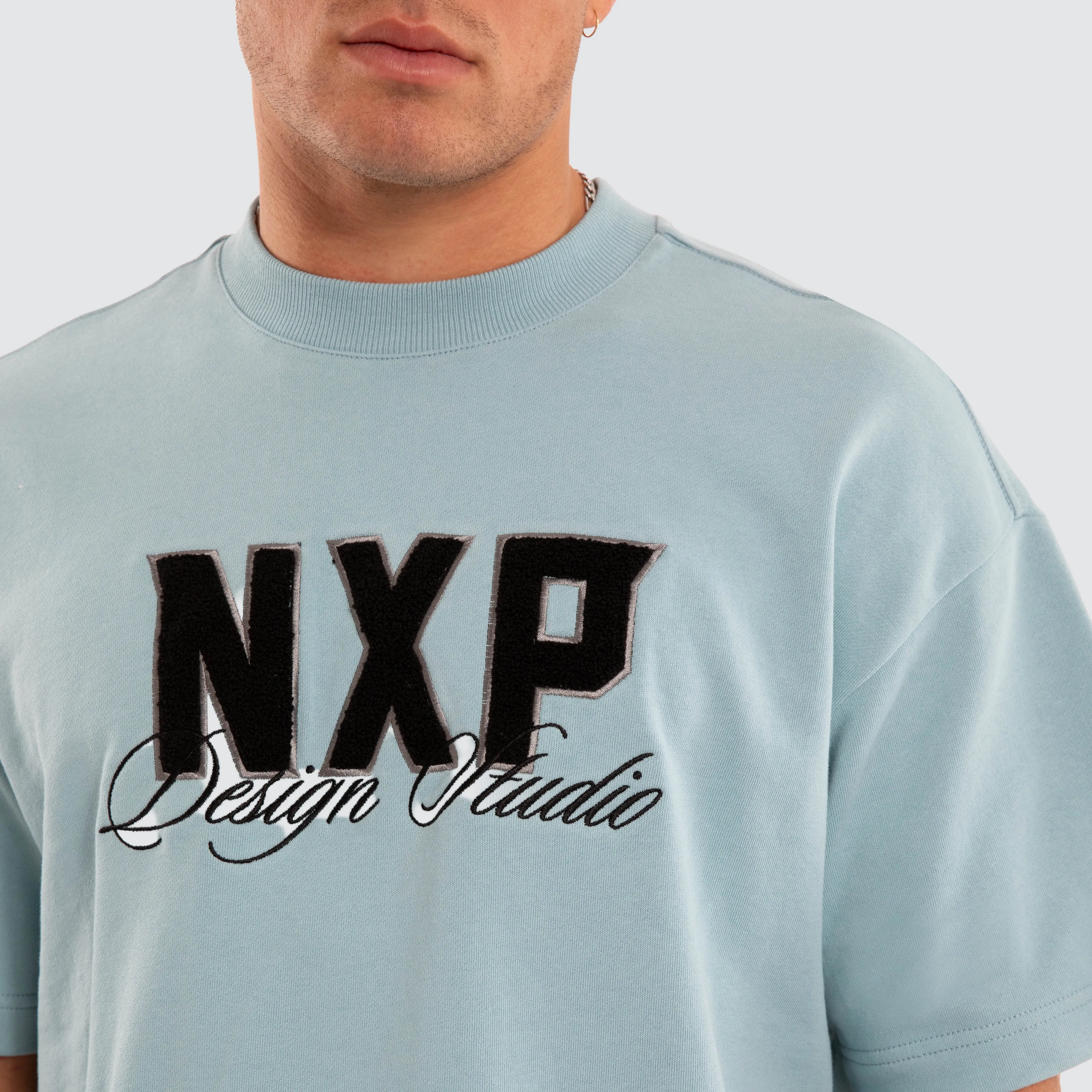 Dwell Loopback Raptor Tee Cameo sold by Nena and Pasadena product image thumbnail 3