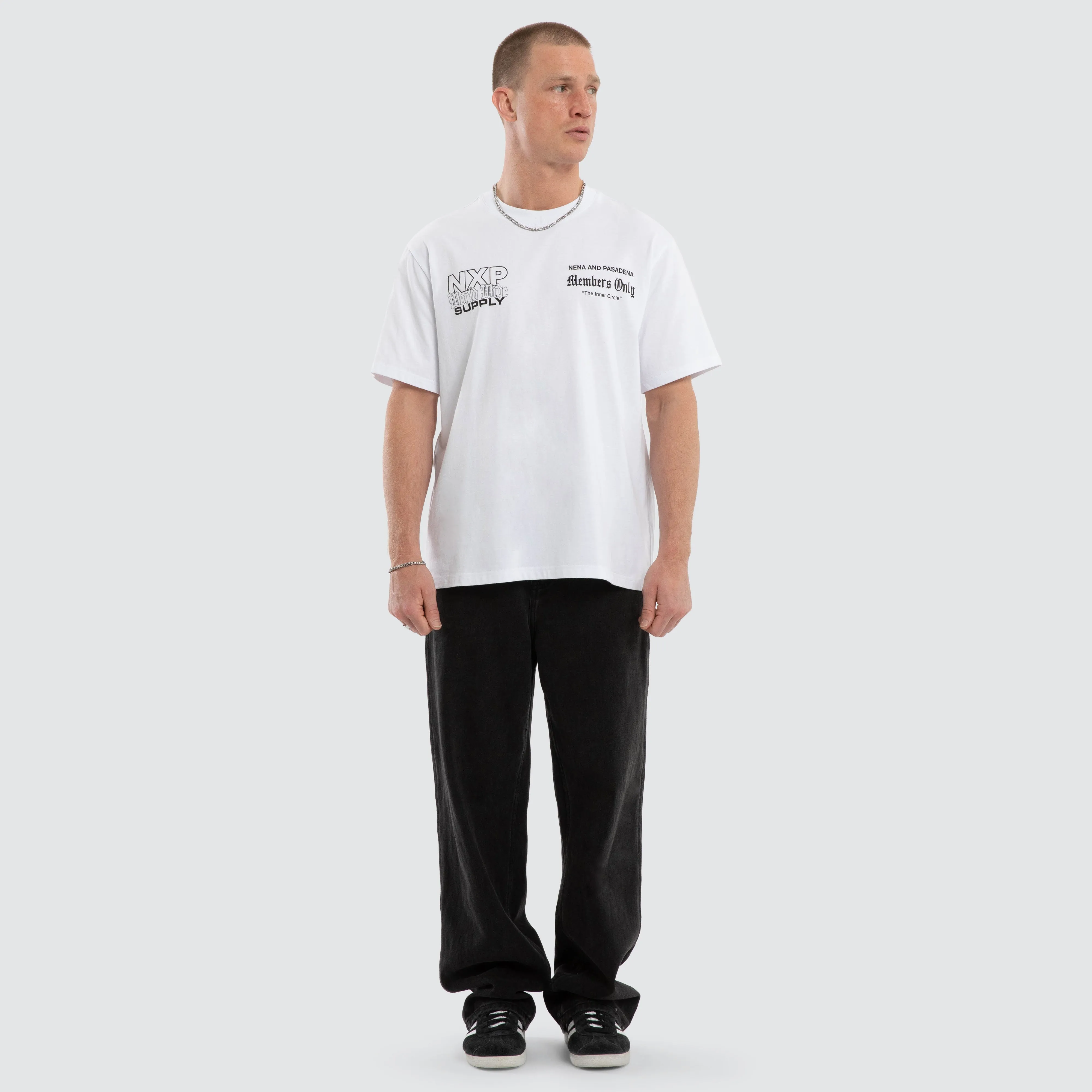 Dominant Classic Tee Optical White sold by Nena and Pasadena product image thumbnail 2