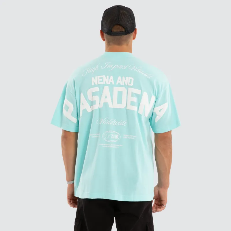 Performance Raptor Tee Blue Light made by Nena and Pasadena