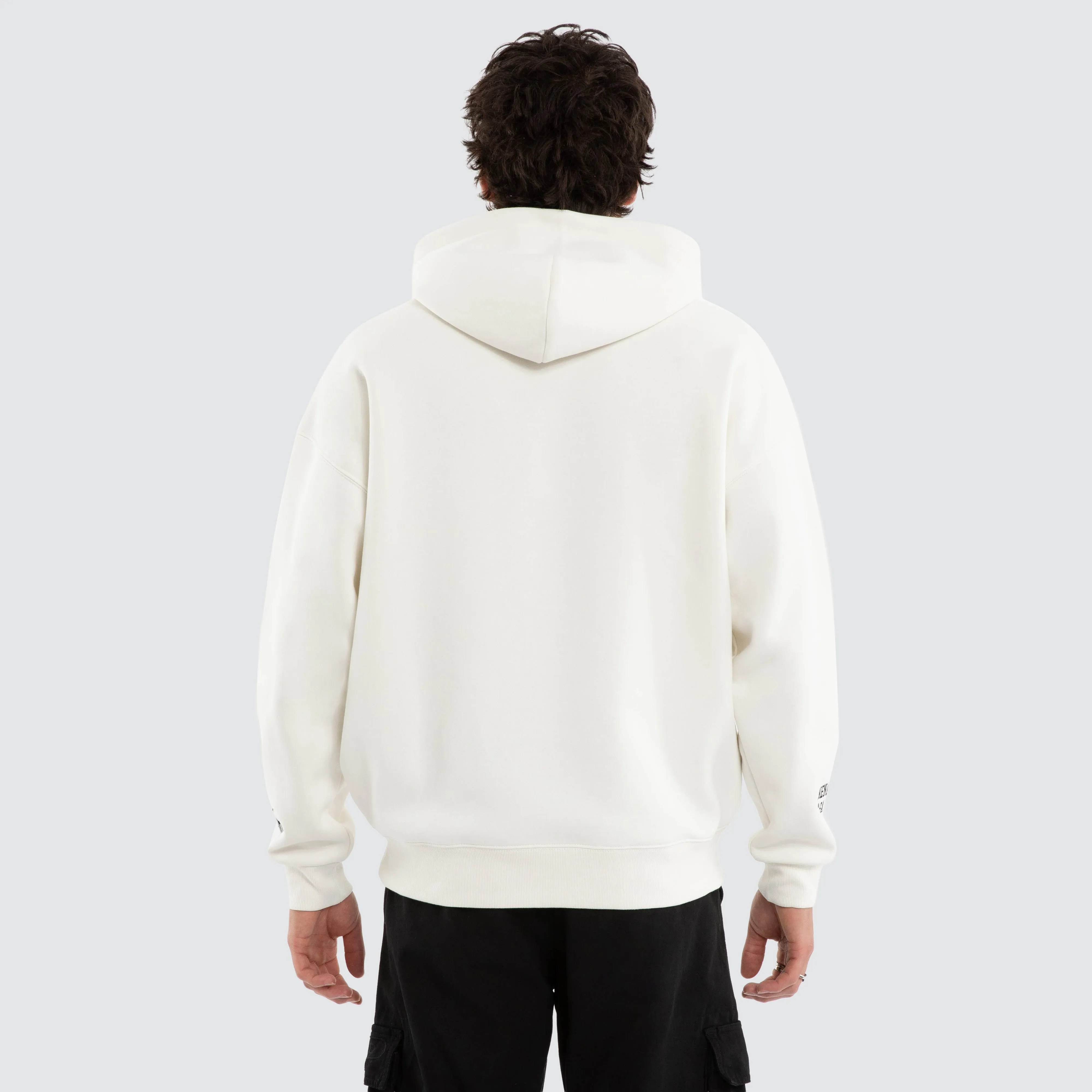 Fence Box Fit Hoodie Natural White sold by Nena and Pasadena product image thumbnail 2
